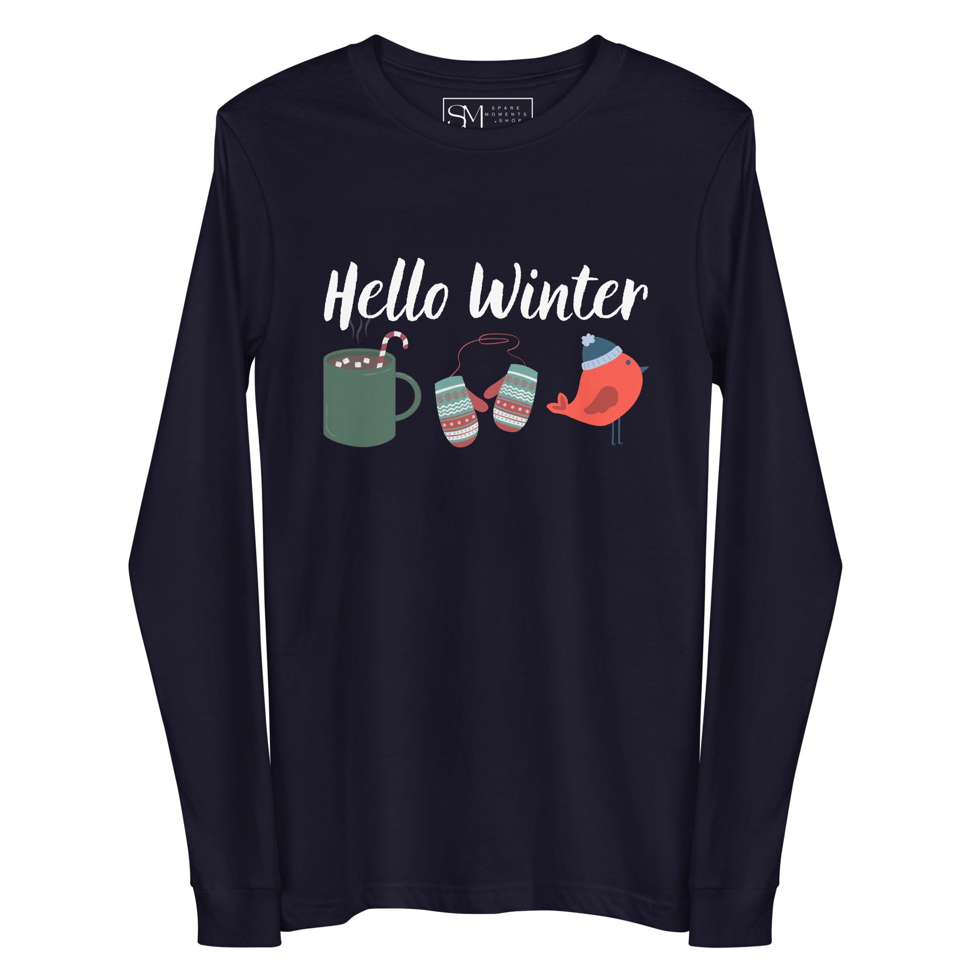 Hello Winter | Unisex Long Sleeve Tee