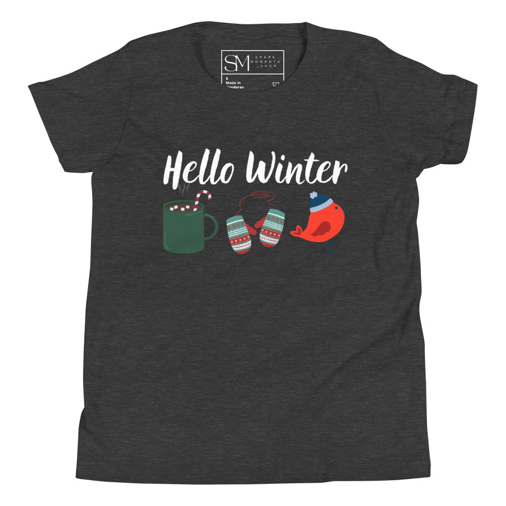 Hello Winter | Youth Short Sleeve T-Shirt