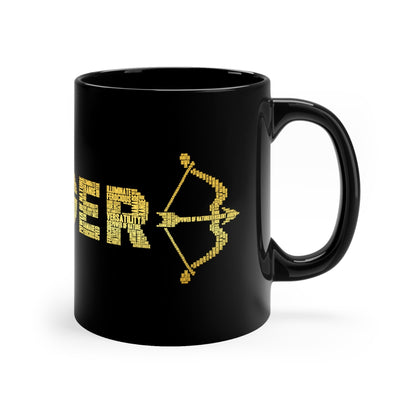 Hunter DnD Mug | 11oz Black Mug