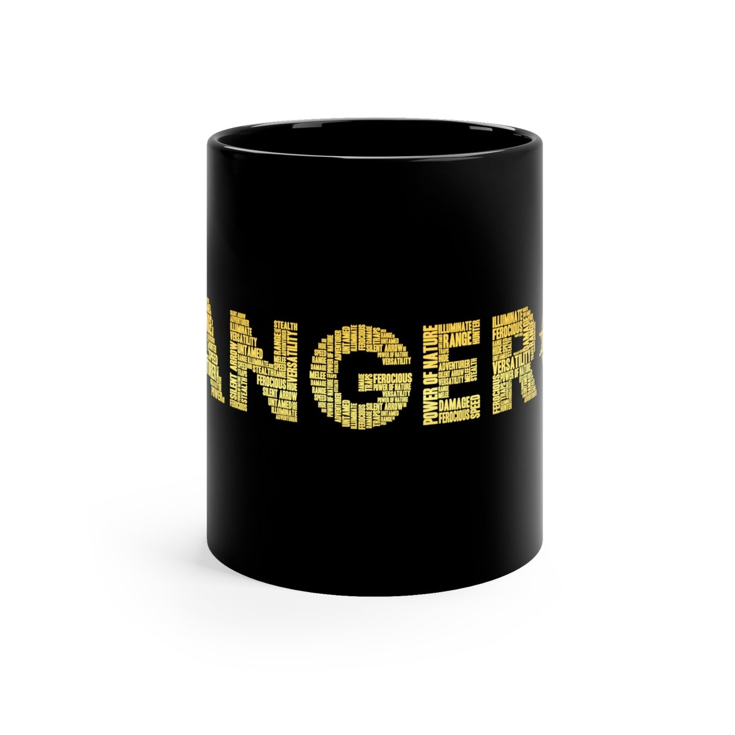 Hunter DnD Mug | 11oz Black Mug