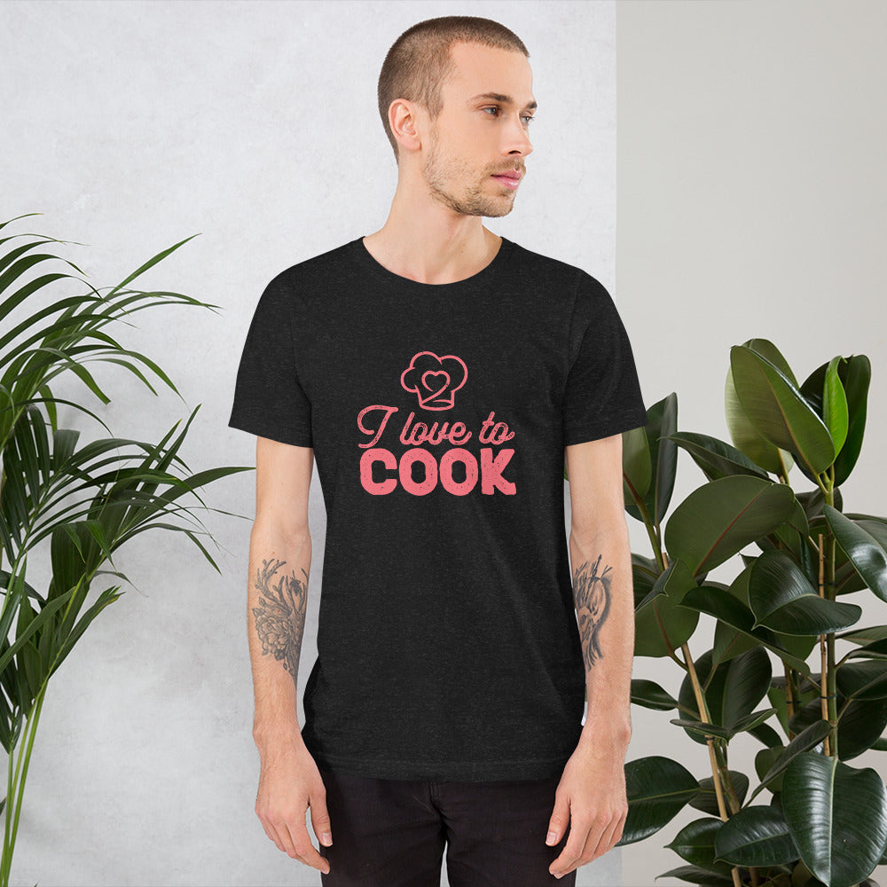 I LOVE TO COOK | Unisex t-shirt