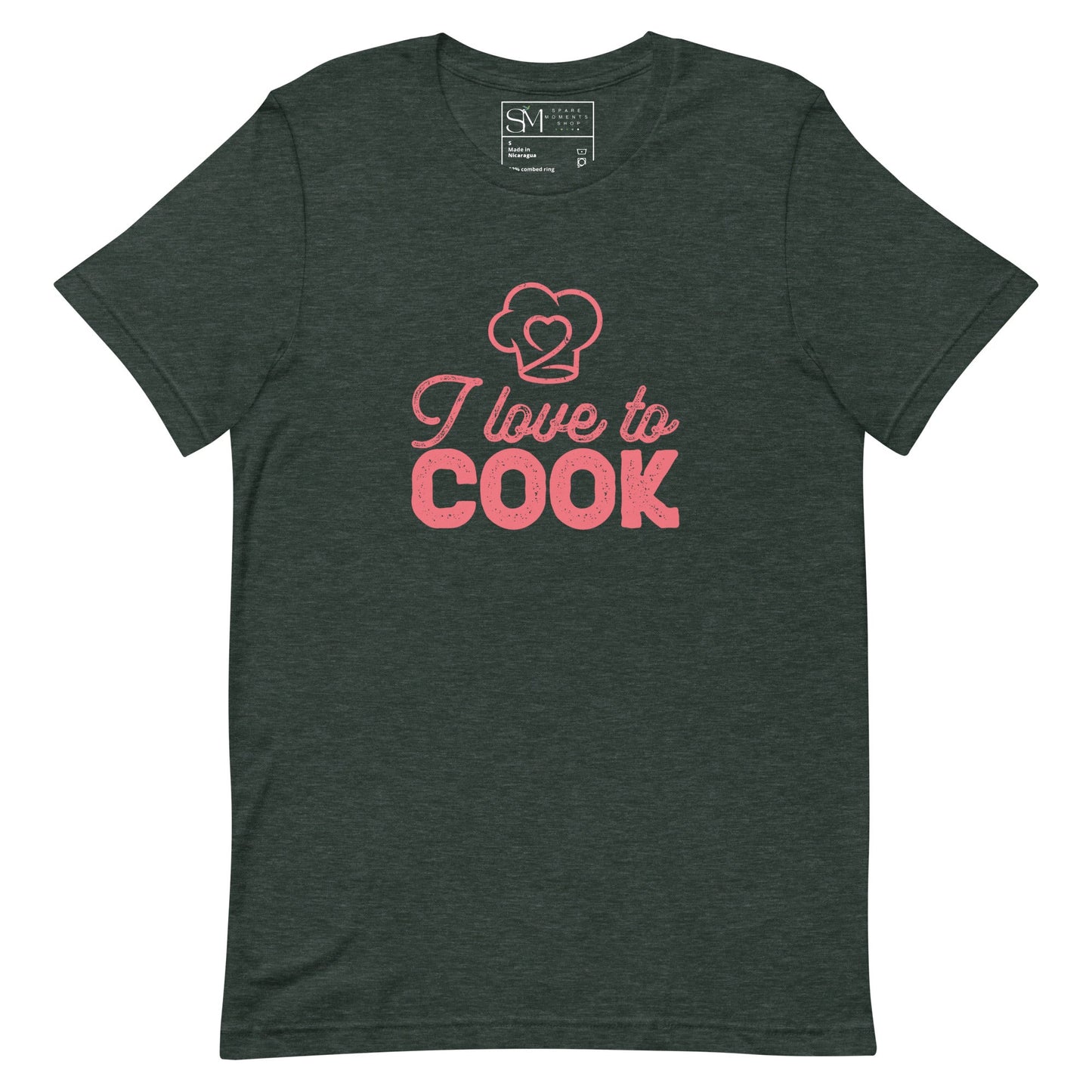 I LOVE TO COOK | Unisex t-shirt