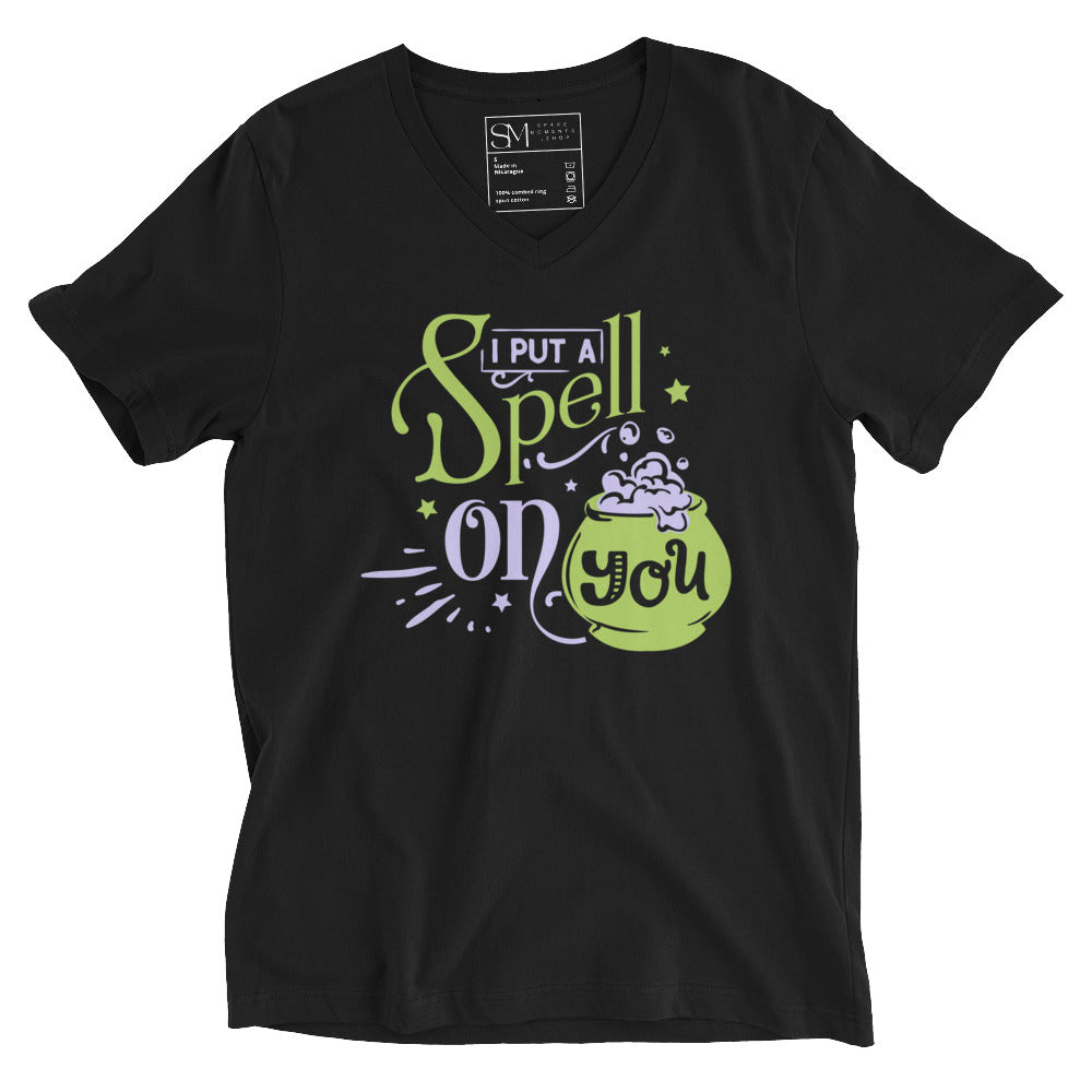 I Put A Spell On You | Unisex Short Sleeve V-Neck T-Shirt