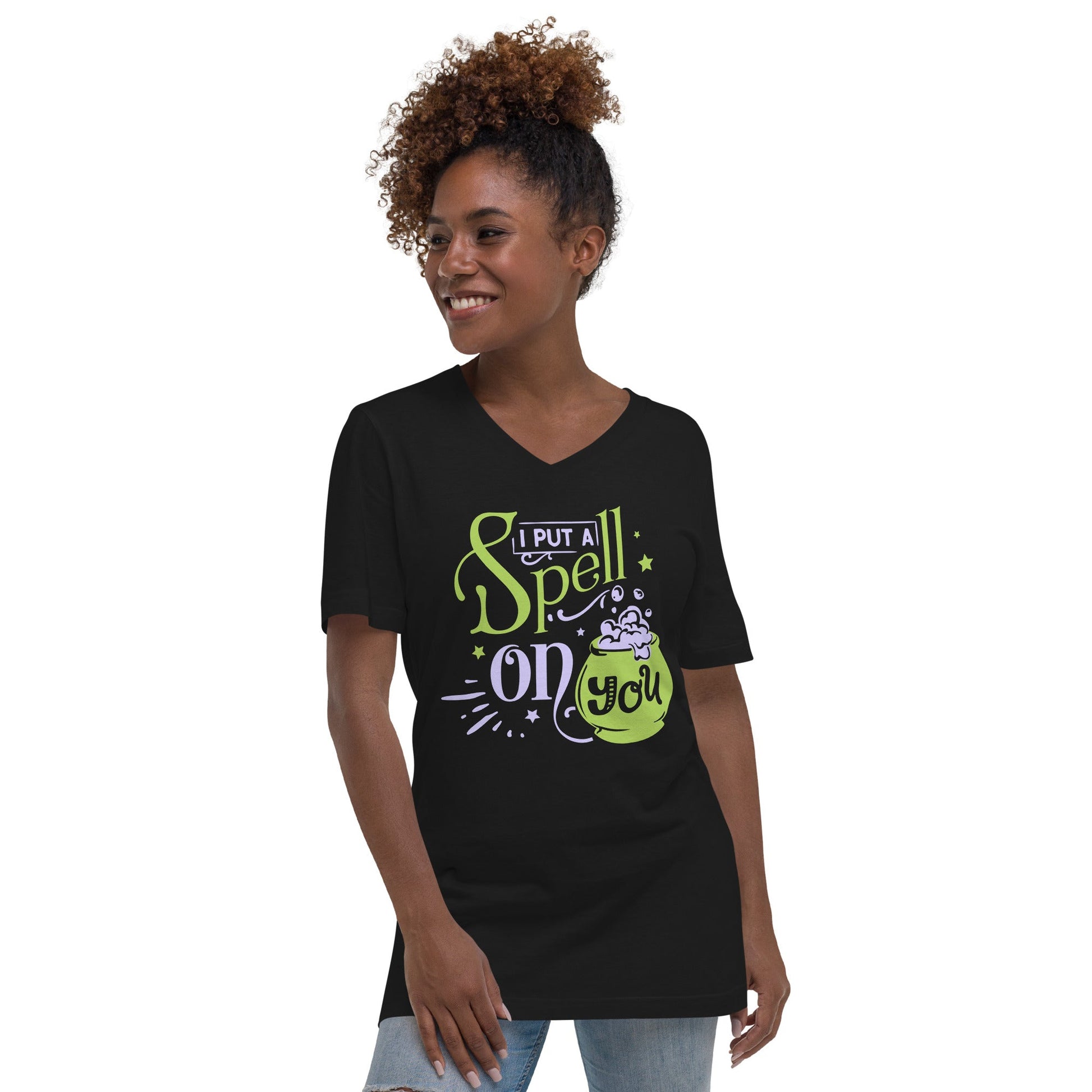 I Put A Spell On You | Unisex Short Sleeve V-Neck T-Shirt