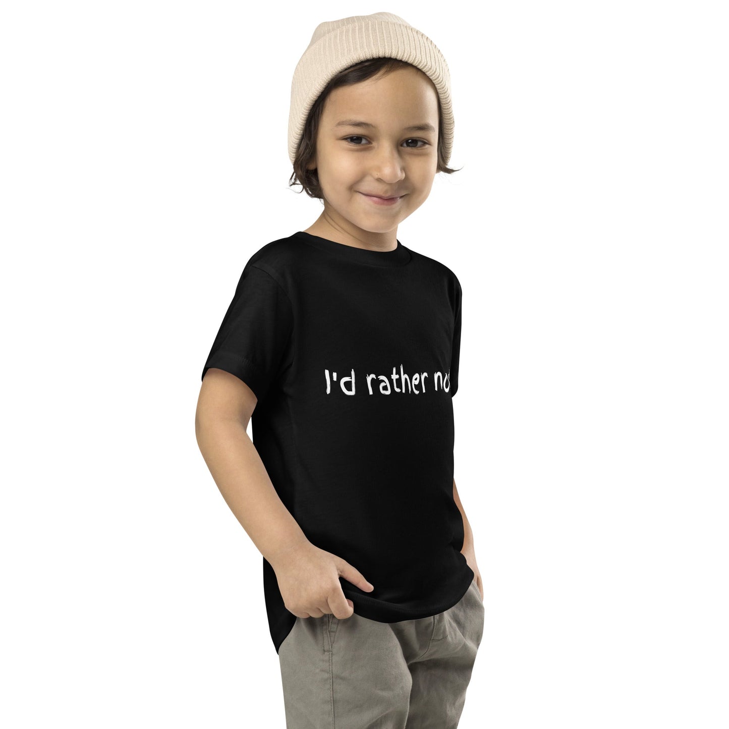 I’d Rather Not | Toddler Short Sleeve Tee