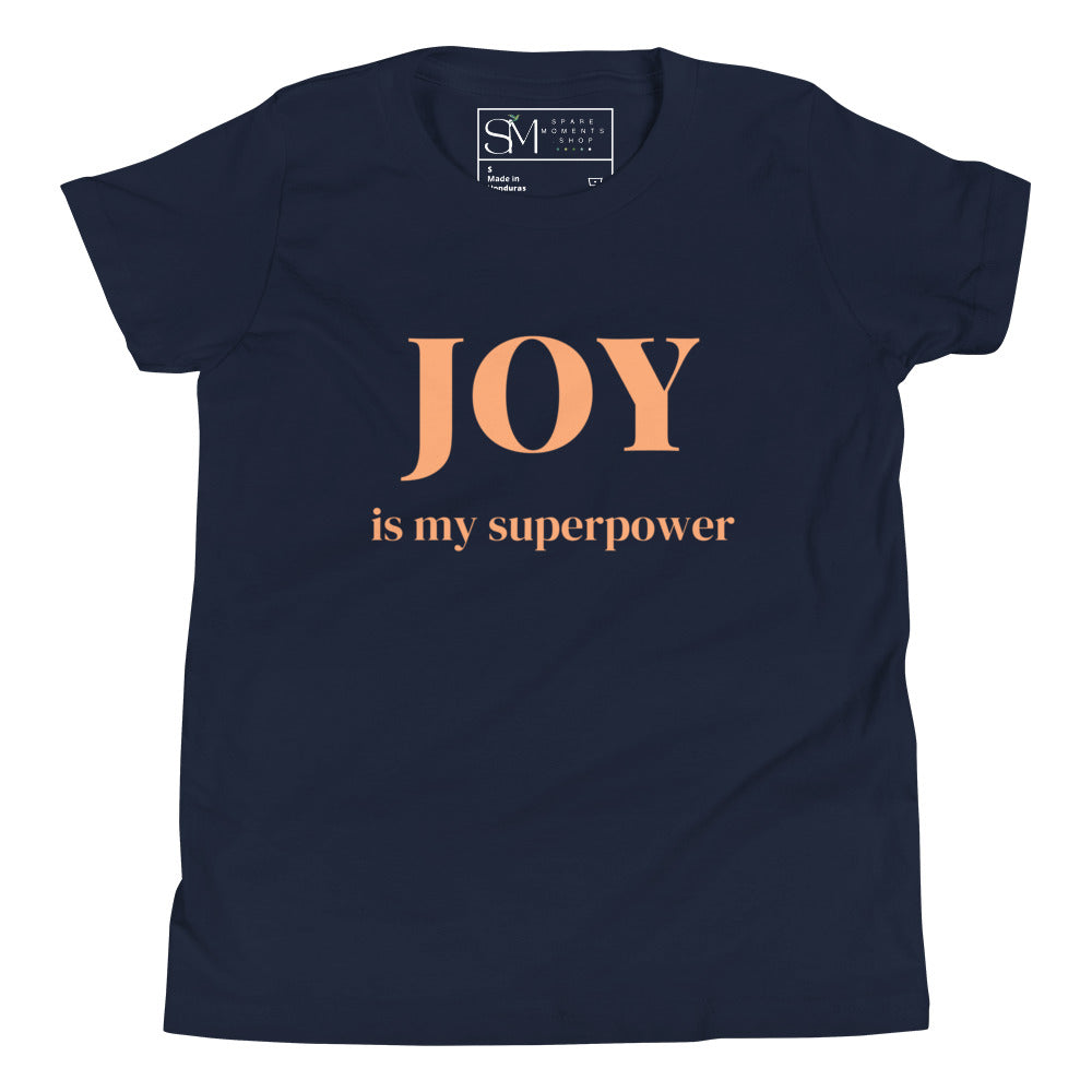 Joy Is My Superpower | Youth Short Sleeve T-Shirt