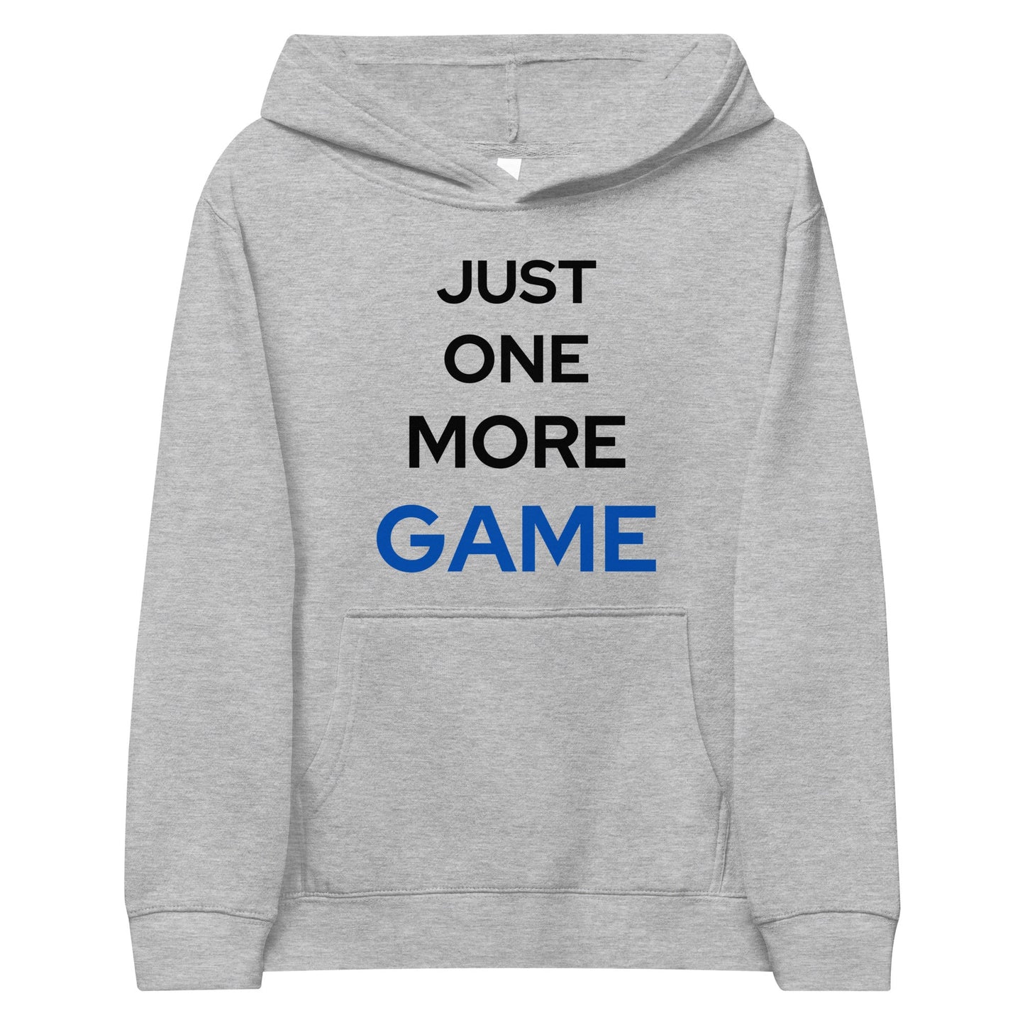 Just One More Game | Kids fleece hoodie