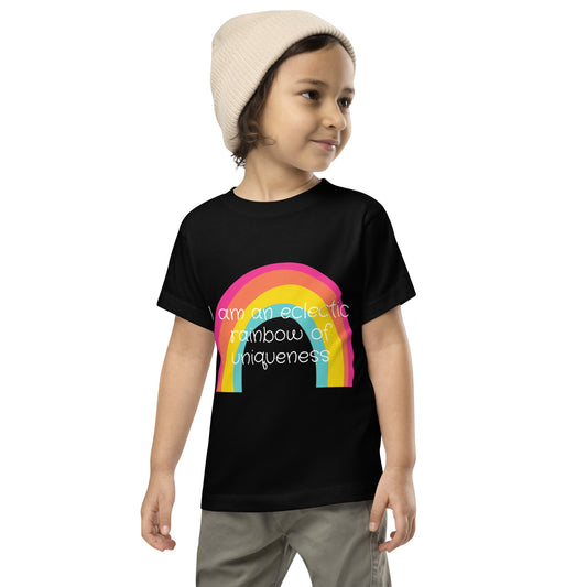 Kids Short Sleeve Rainbow Tee | Toddler Short Sleeve Tee