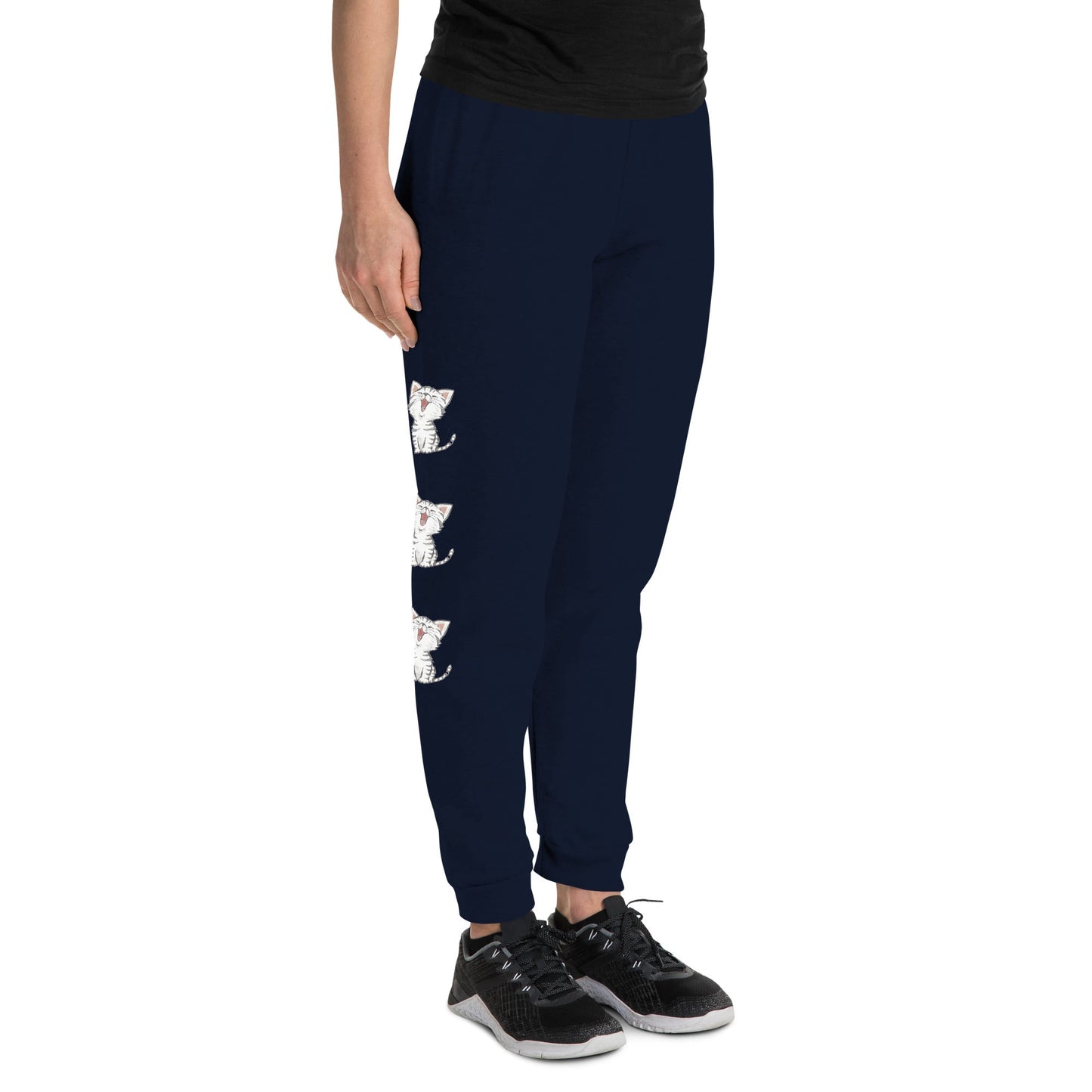 Kitty and Paw Prints | Unisex Joggers