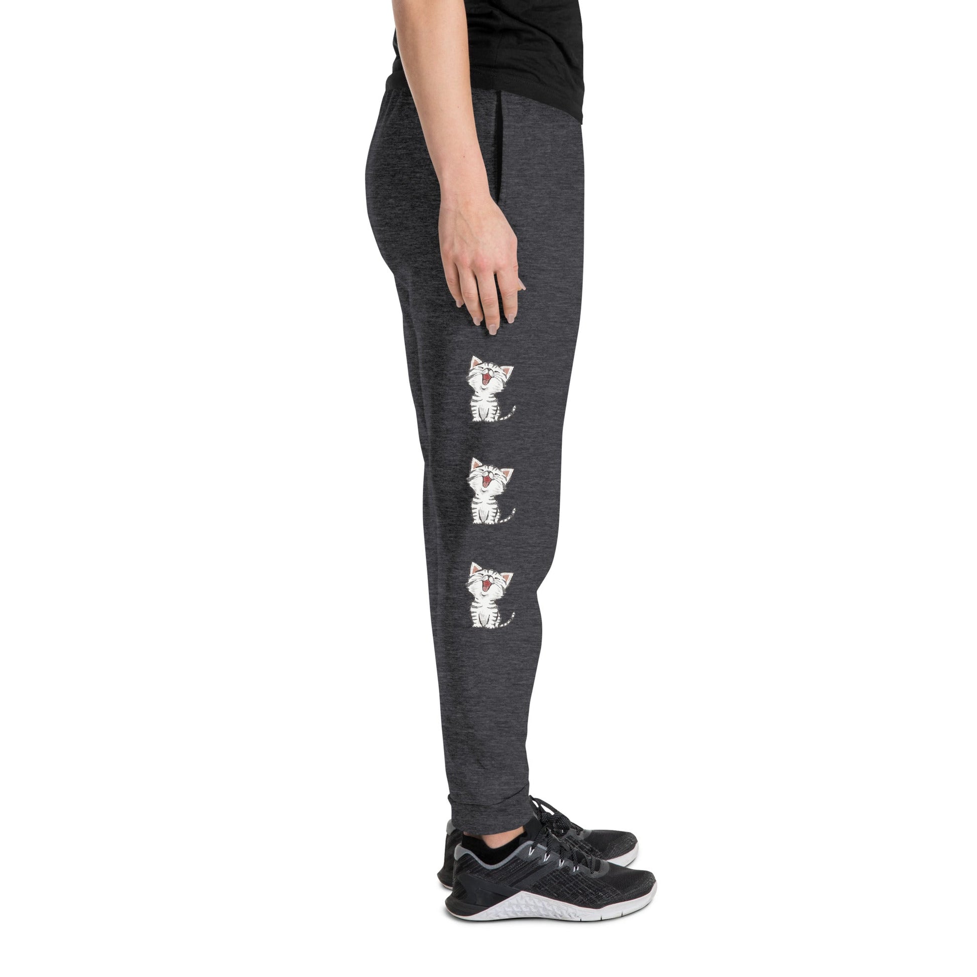 Kitty and Paw Prints | Unisex Joggers