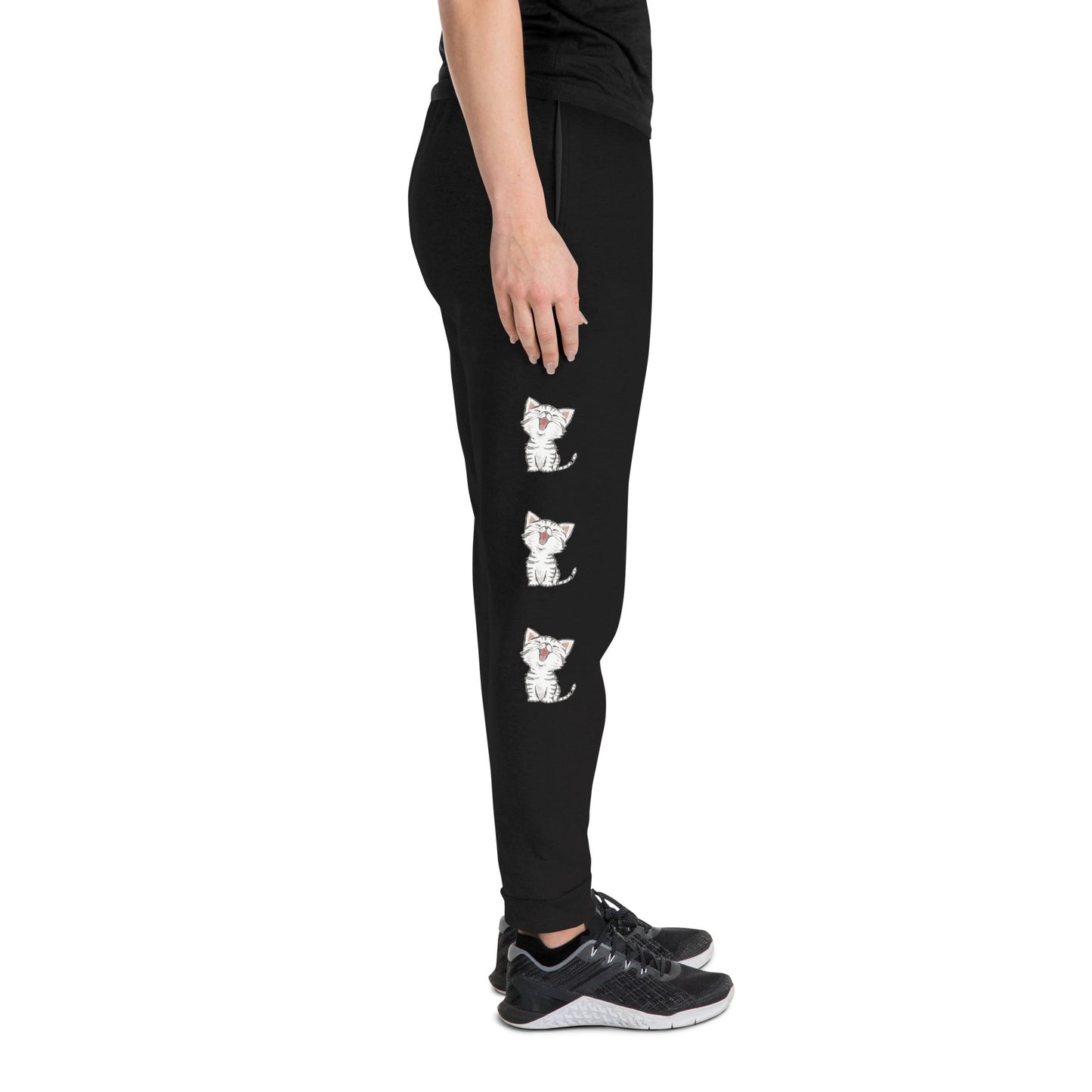 Kitty and Paw Prints | Unisex Joggers