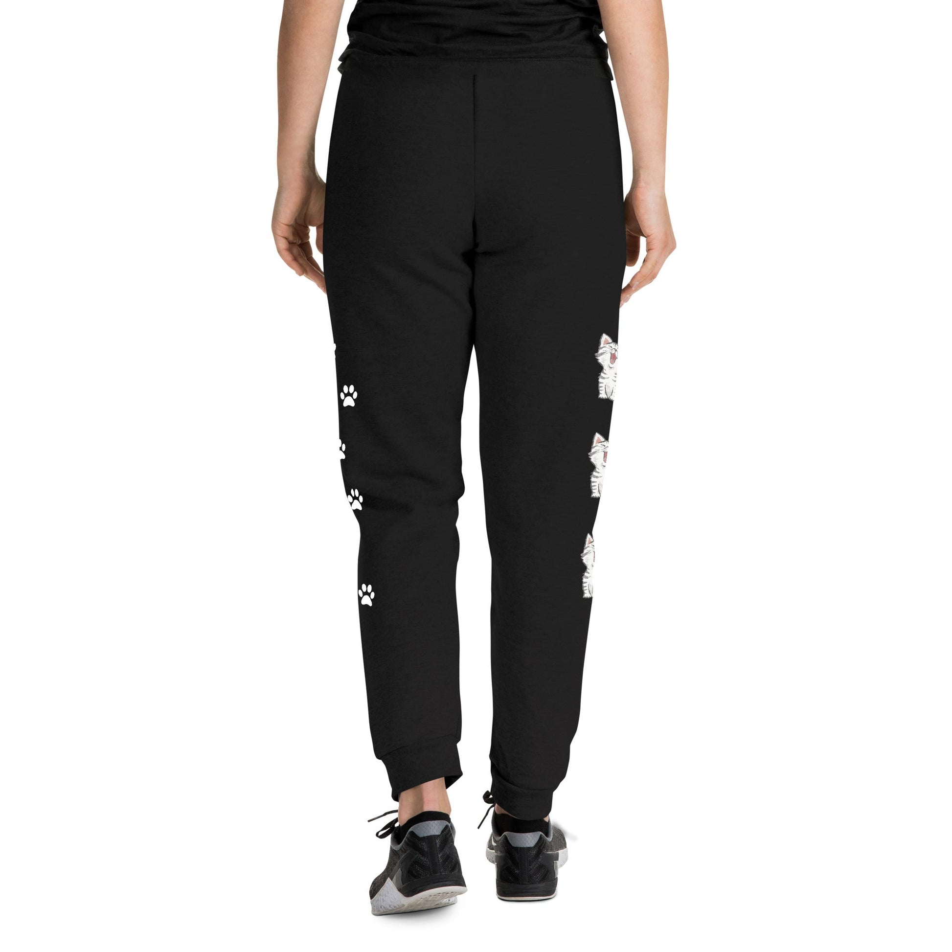 Kitty and Paw Prints | Unisex Joggers