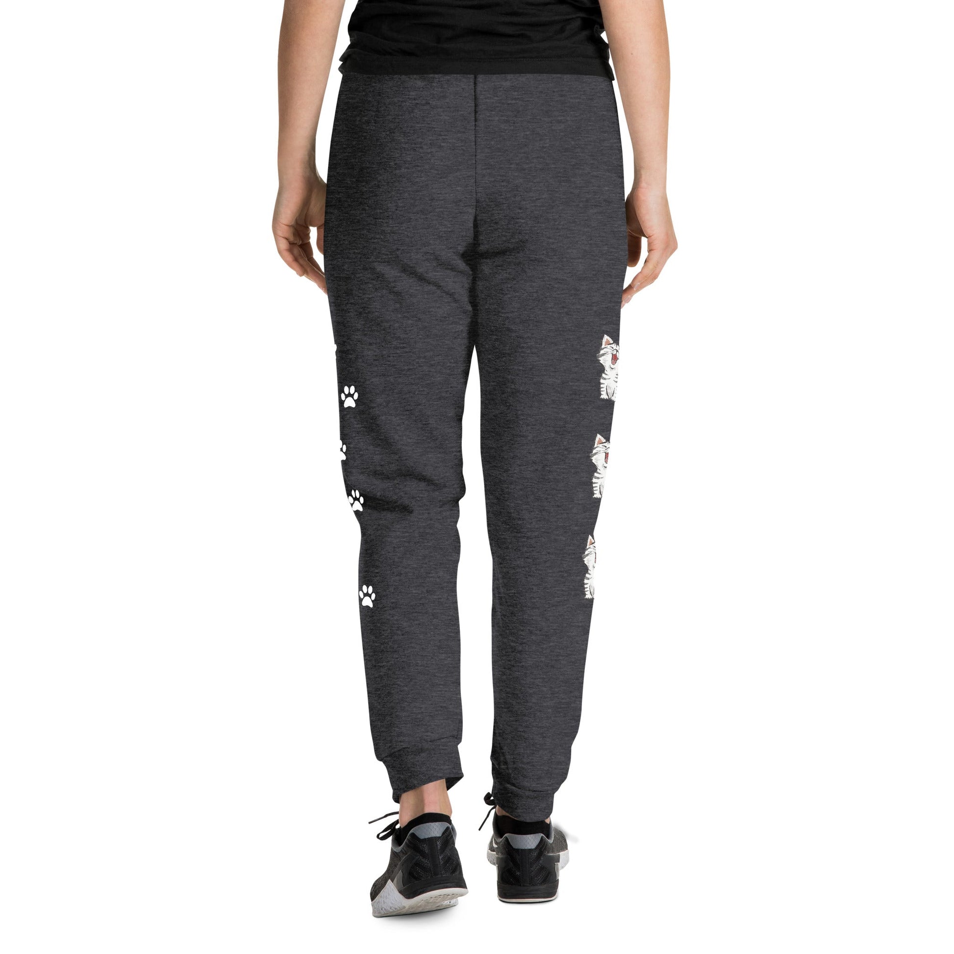 Kitty and Paw Prints | Unisex Joggers