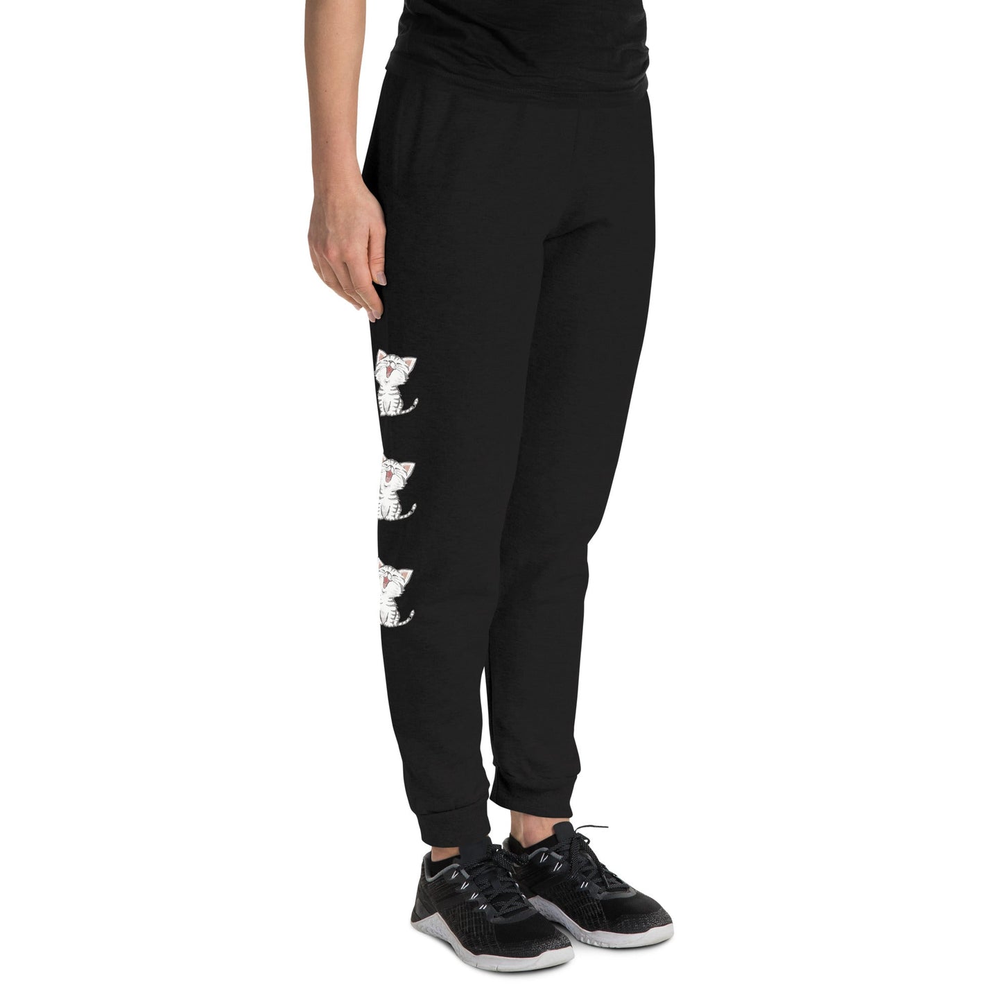 Kitty and Paw Prints | Unisex Joggers