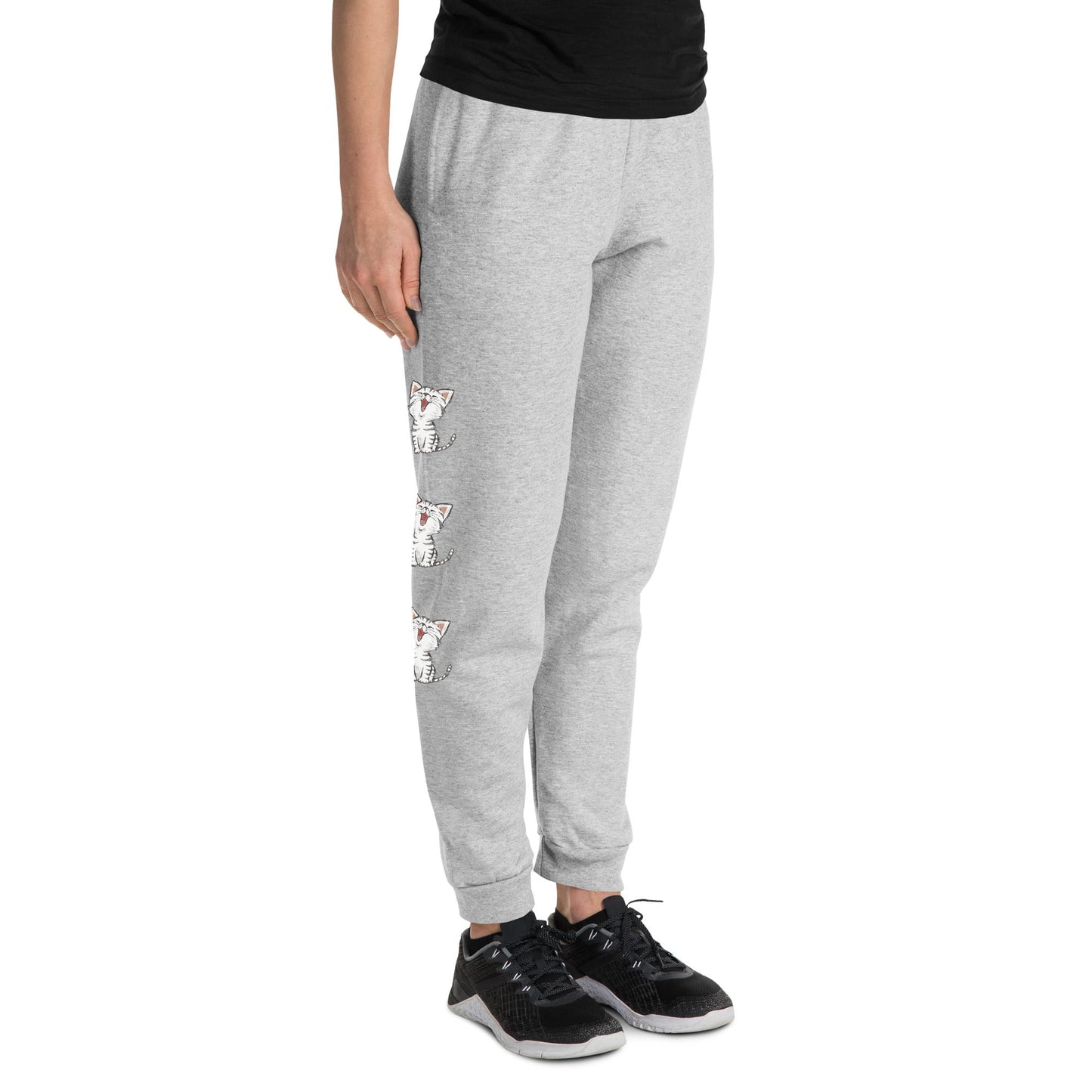 Kitty and Paw Prints | Unisex Joggers