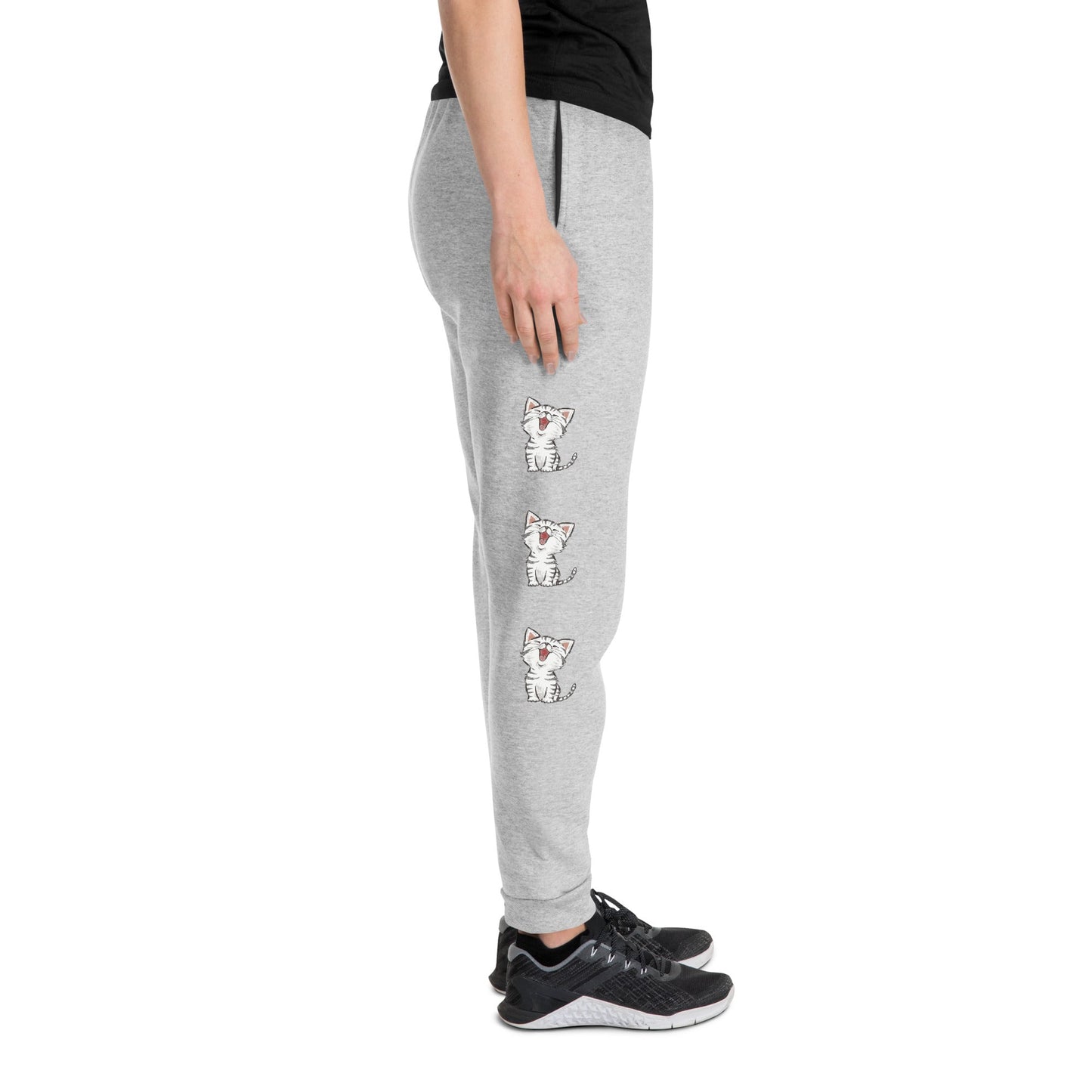 Kitty and Paw Prints | Unisex Joggers