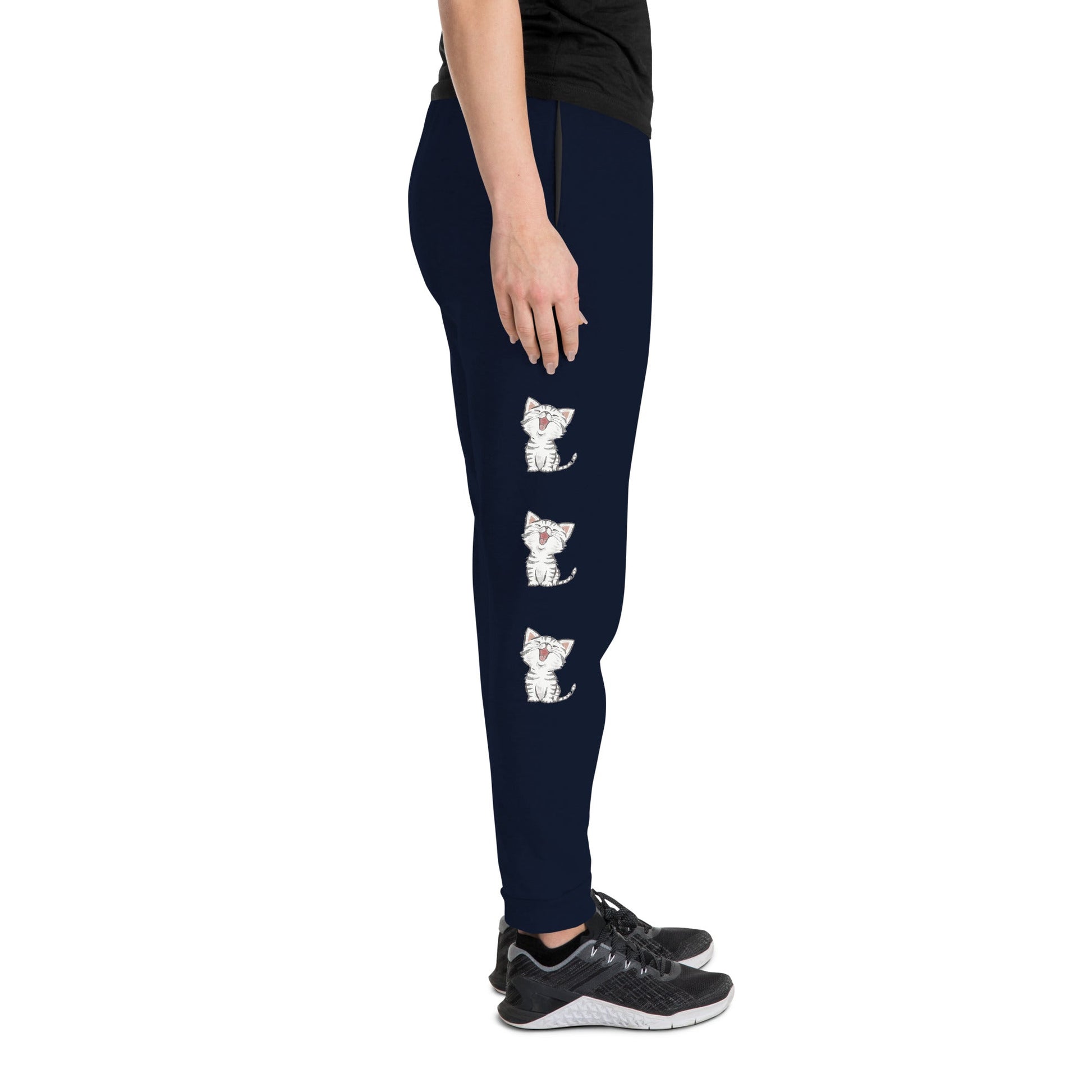 Kitty and Paw Prints | Unisex Joggers