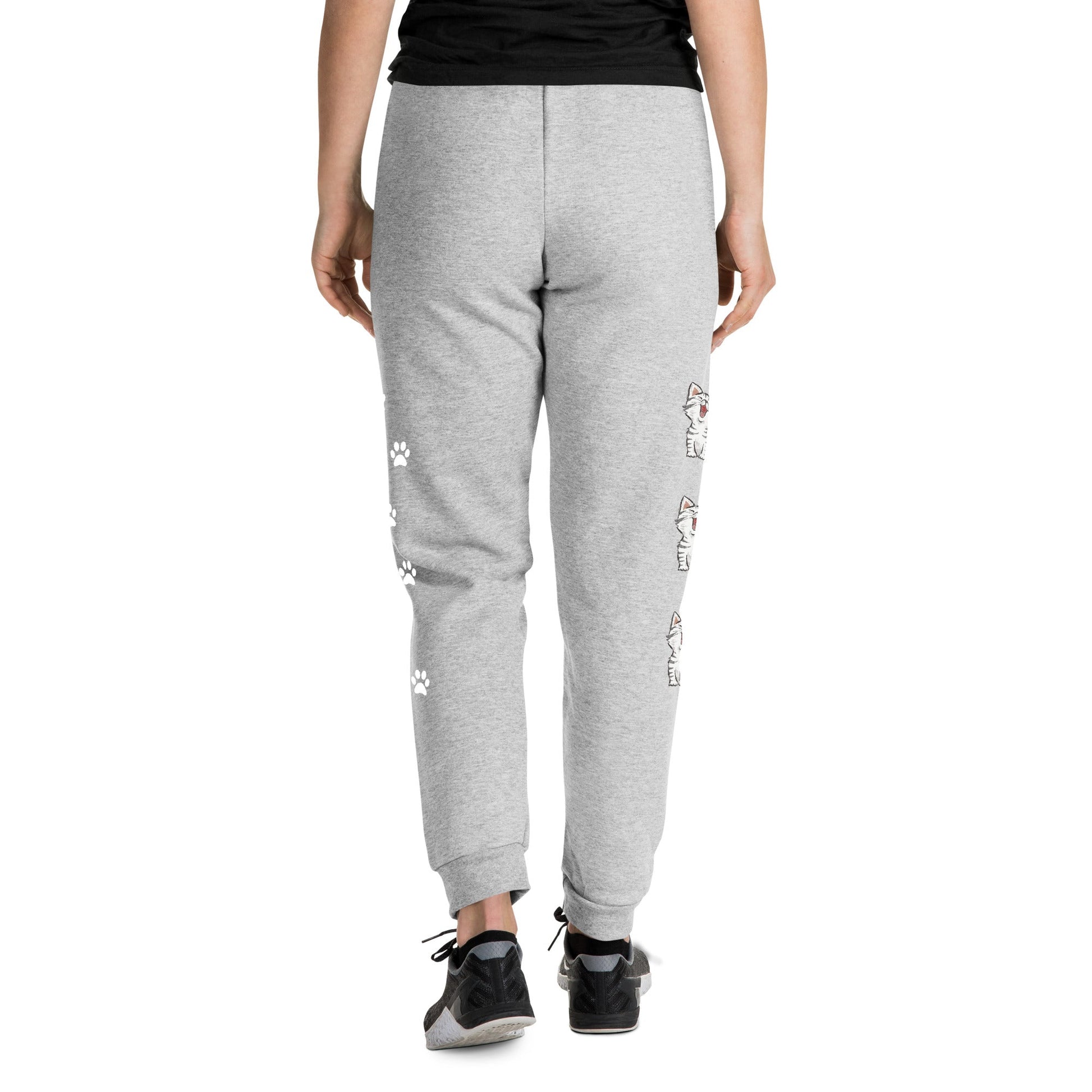 Kitty and Paw Prints | Unisex Joggers