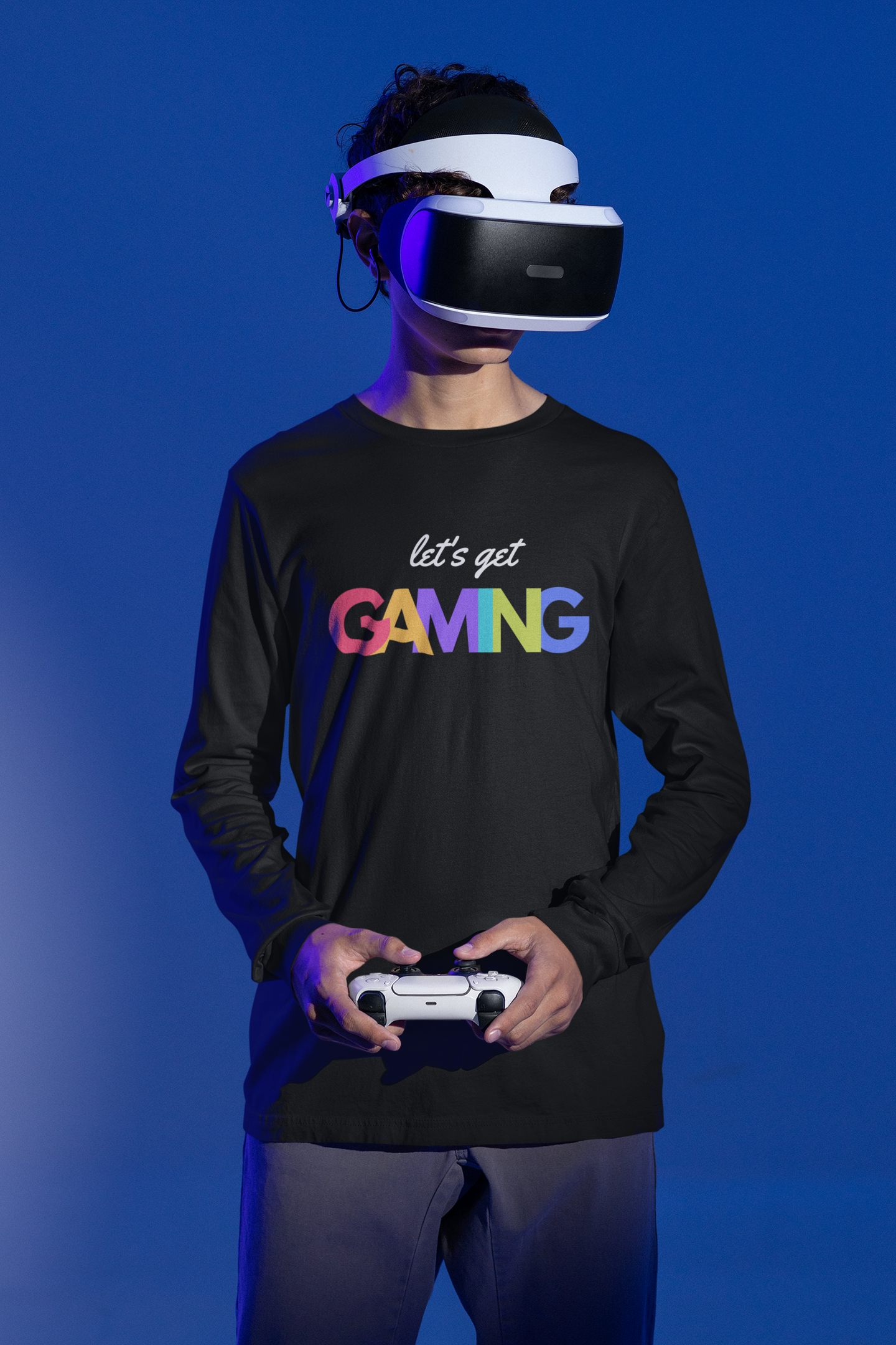 Let’s Get Gaming | Unisex Long Sleeve Tee
