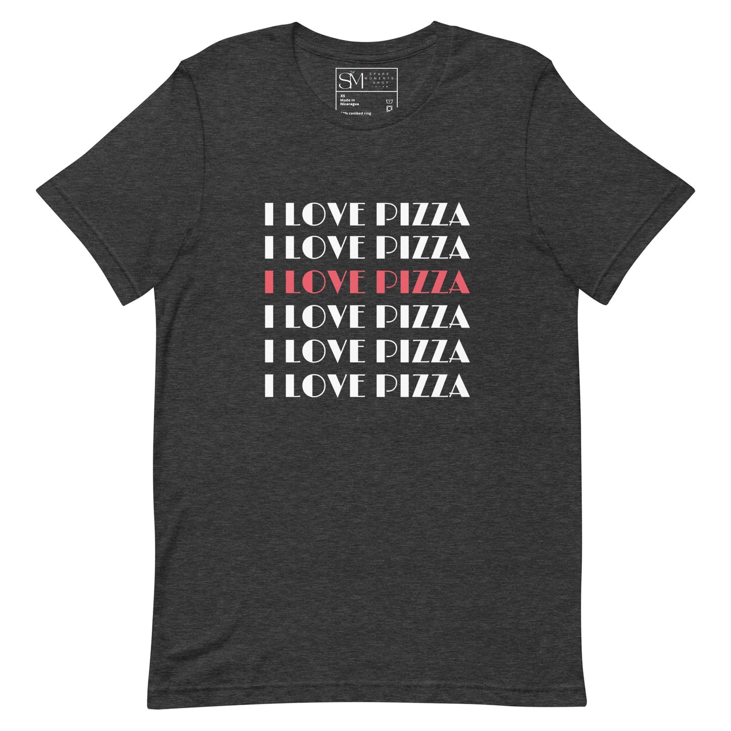 I LOVE PIZZA | Unisex t-shirt