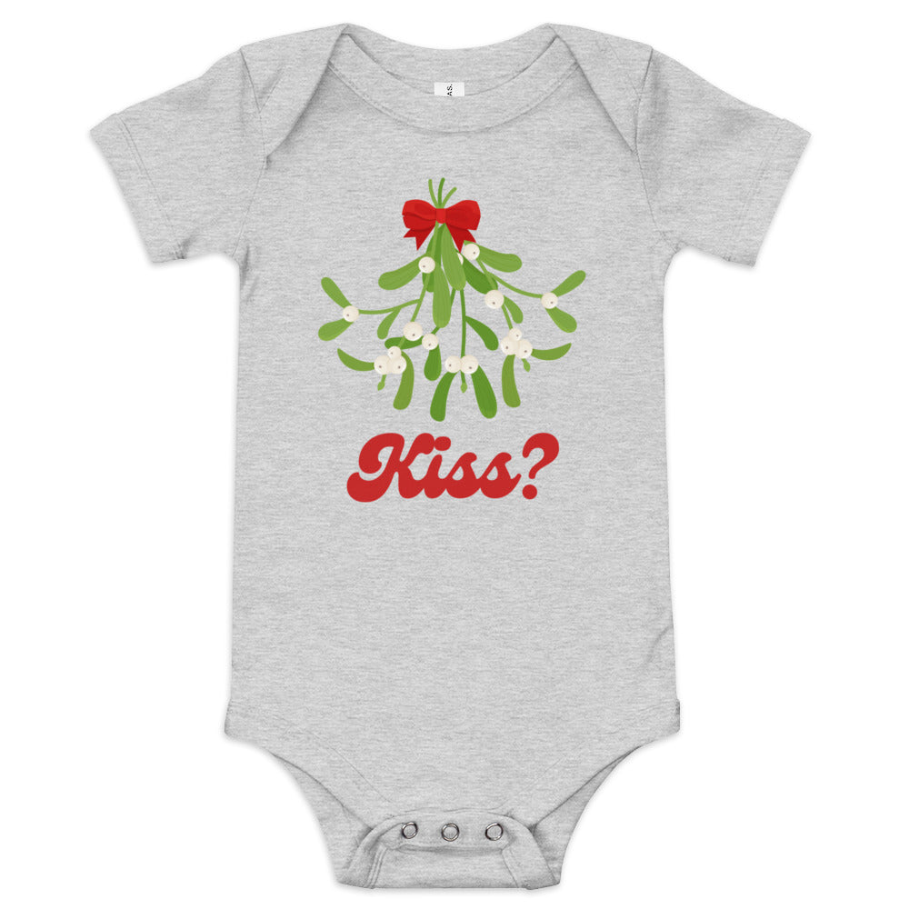 Mistletoe Kiss | Baby short sleeve one piece