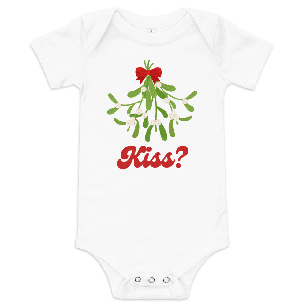 Mistletoe Kiss | Baby short sleeve one piece