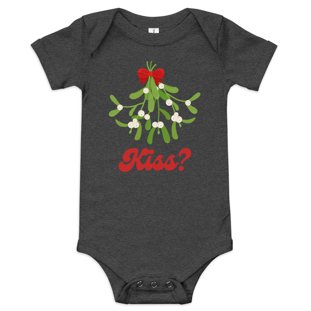 Mistletoe Kiss | Baby short sleeve one piece