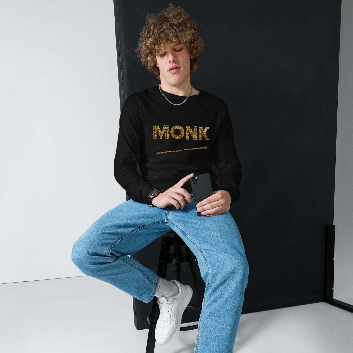 Monk DnD Long Sleeve Tee | Dungeons & Dragons Clothing