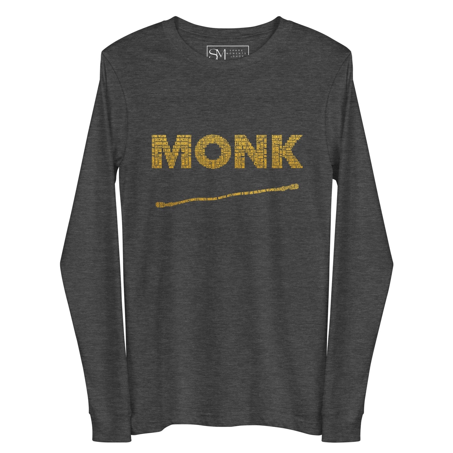 Monk DnD Long Sleeve Tee | Dungeons & Dragons Clothing