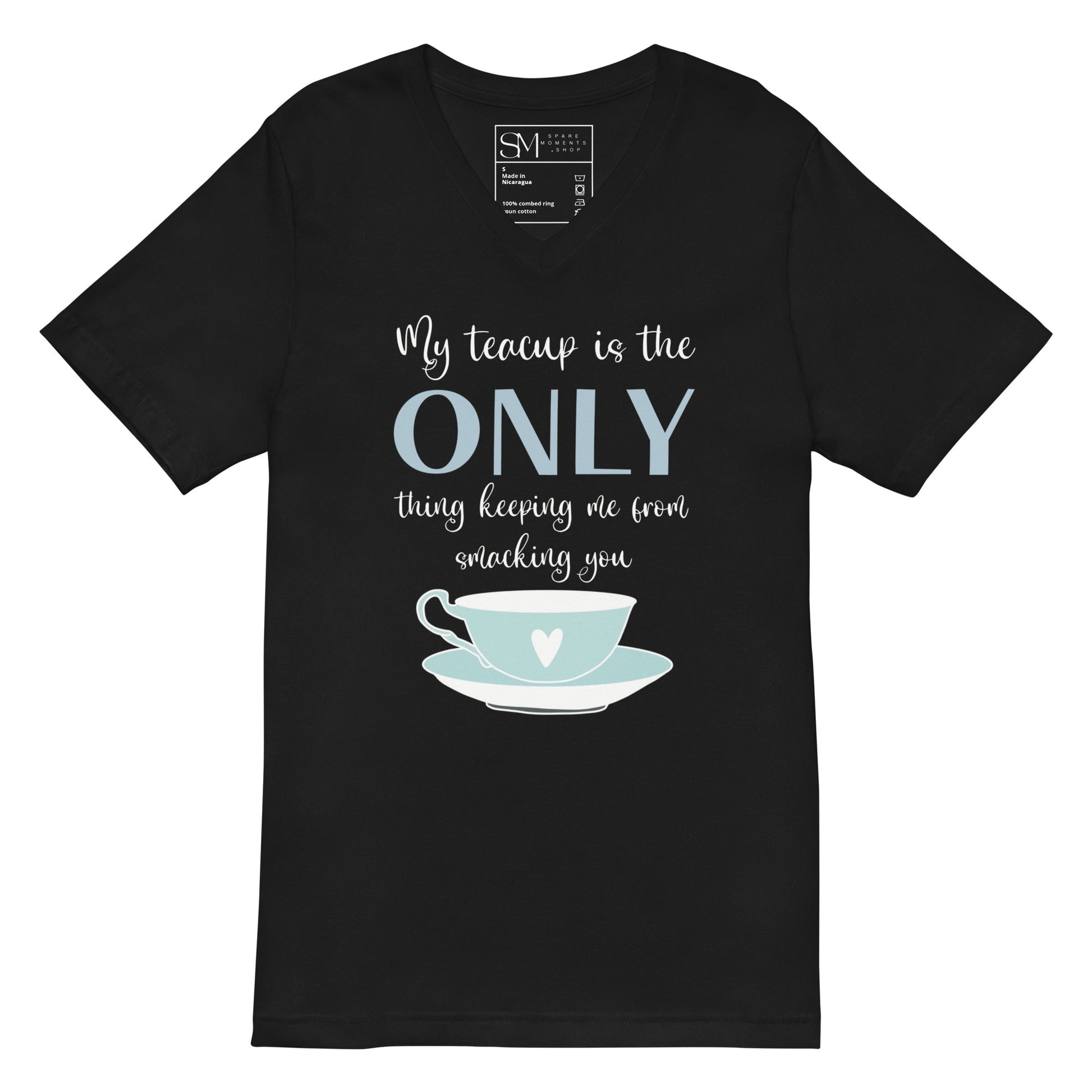 My Teacup | Unisex Short Sleeve V - Neck T - Shirt
