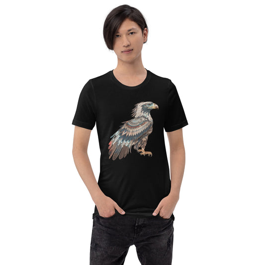 Native American Eagle Graphic T-Shirt