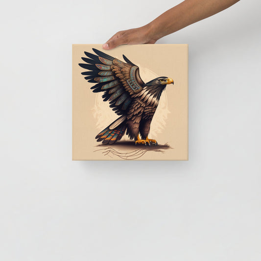 Native American Eagle | Thin canvas