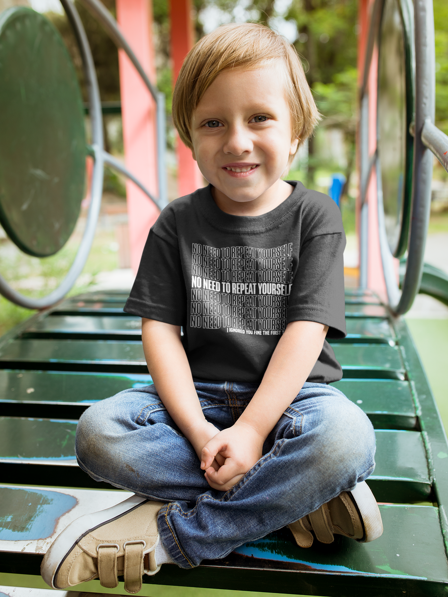 No Need To Repeat Yourself | Toddler Short Sleeve Tee