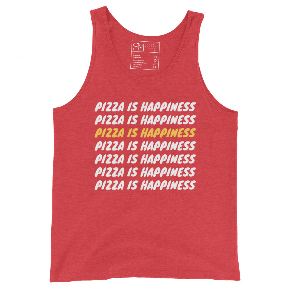Pizza Is Happiness | Unisex Tank Top