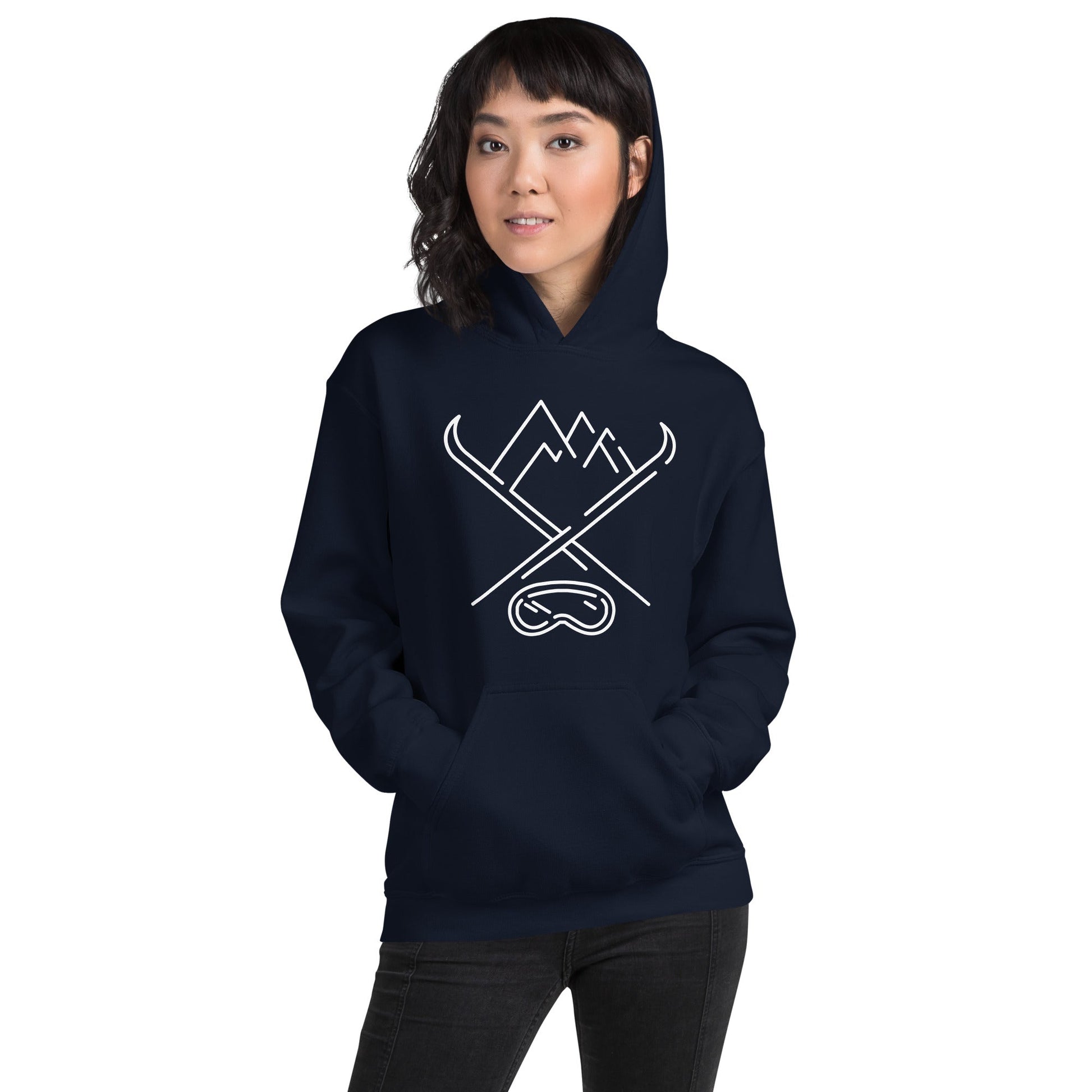 Skiing Ahead | Unisex Hoodie