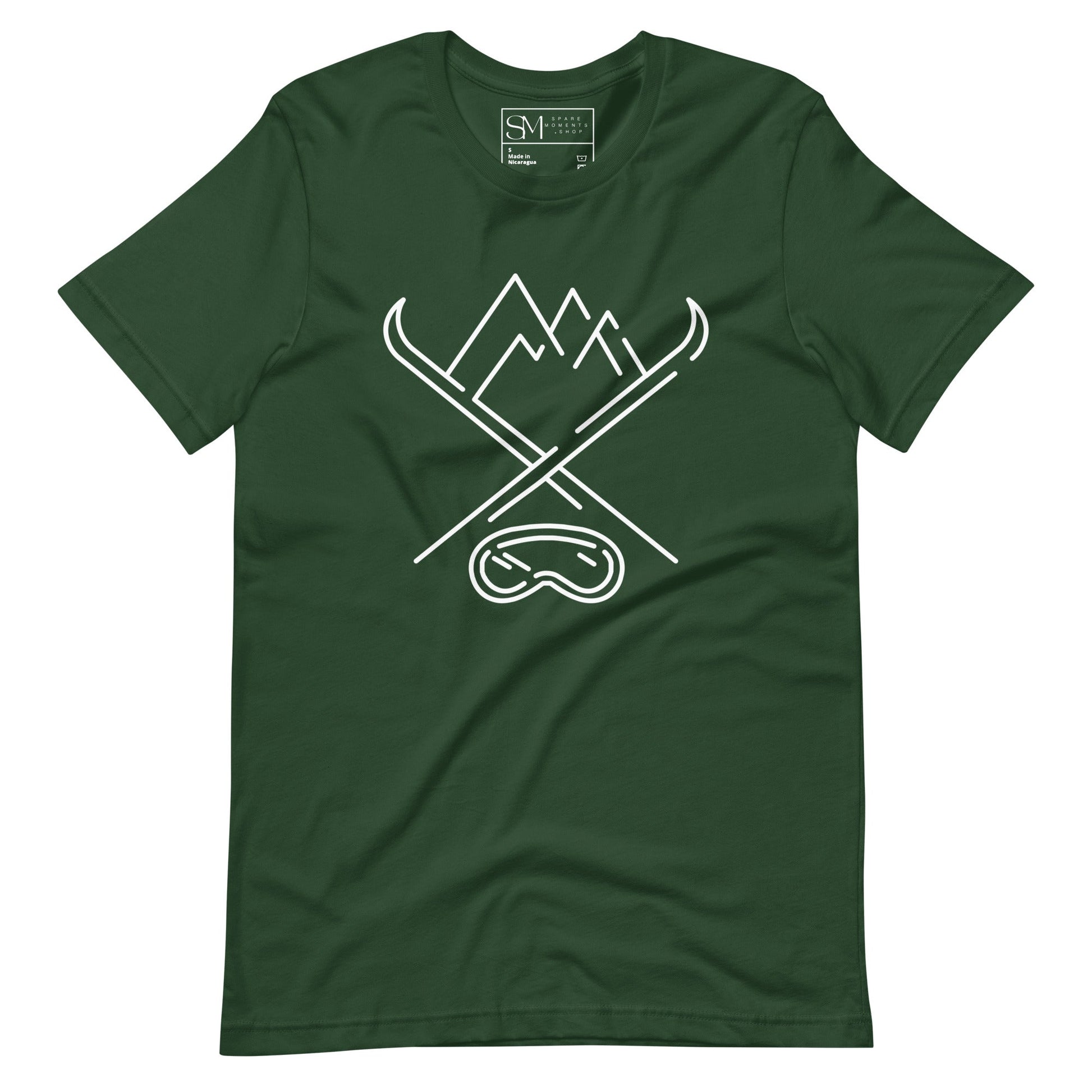 Shop Skiing Graphic Tee Shirts