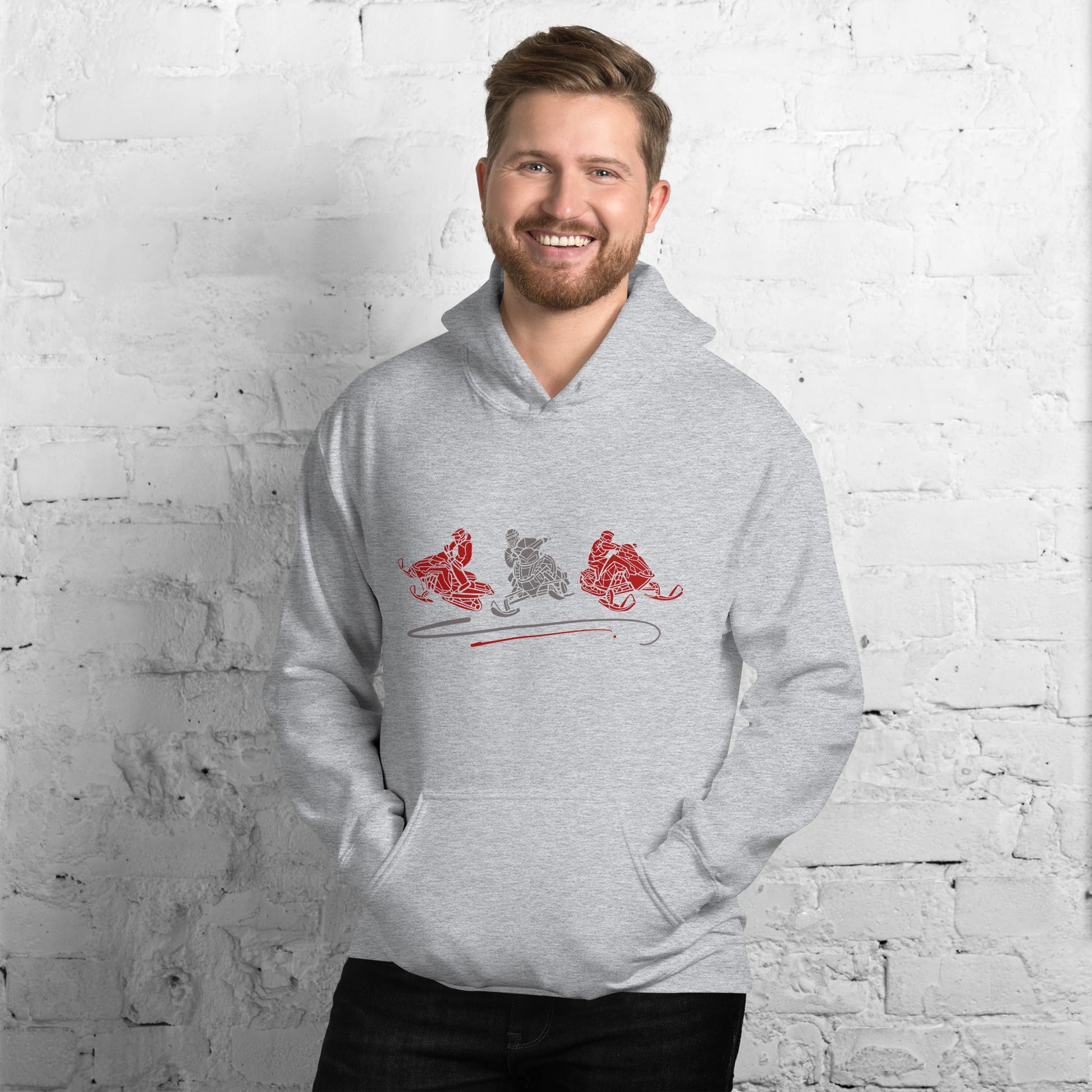 Snowmobiles x 3 | Unisex Hoodie