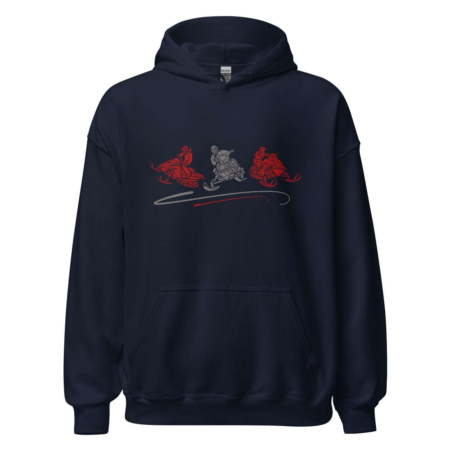 Snowmobiles x 3 | Unisex Hoodie