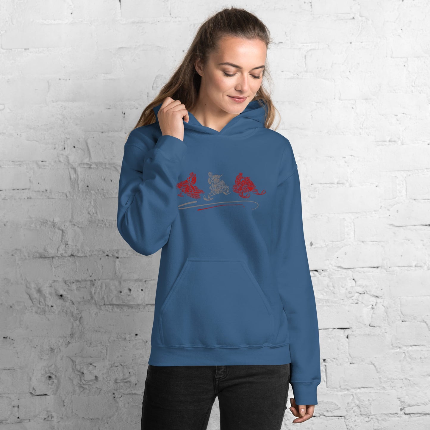 Snowmobiles x 3 | Unisex Hoodie