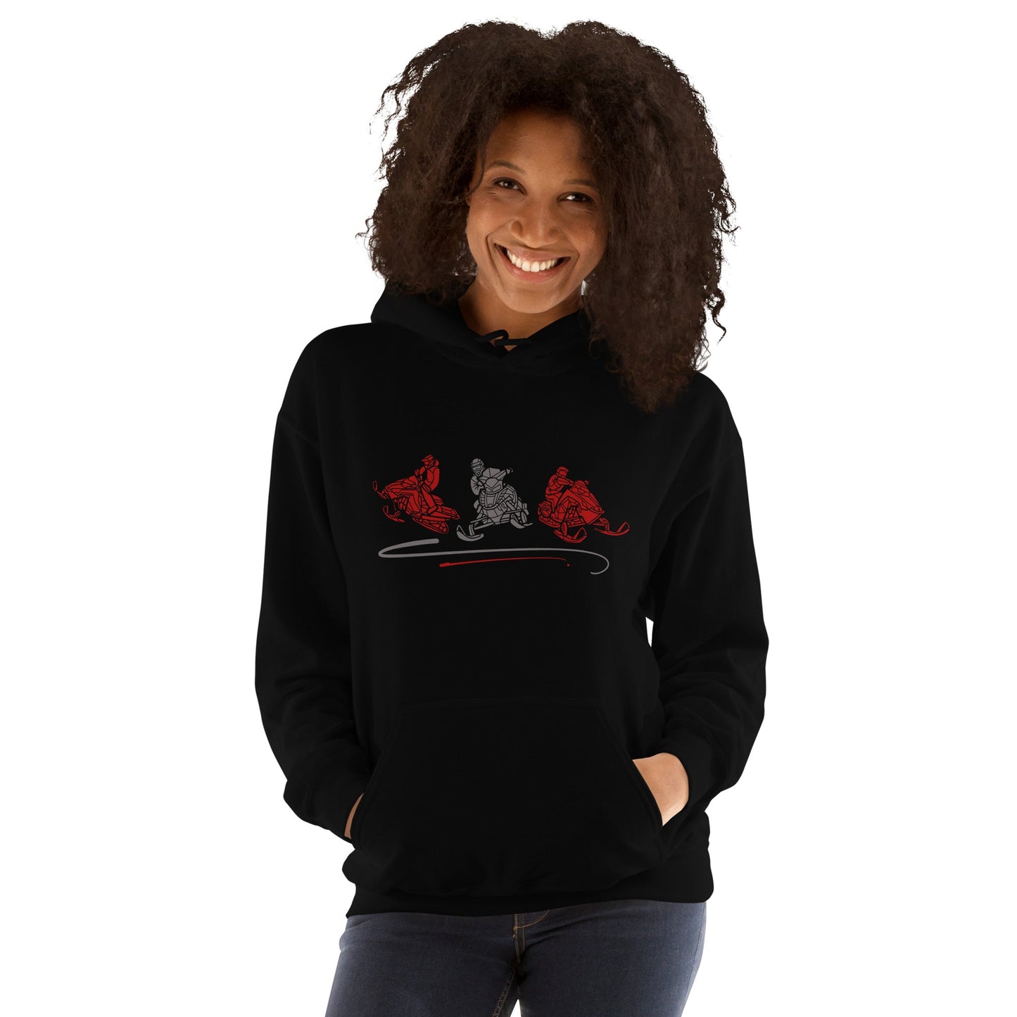 Snowmobiles x 3 | Unisex Hoodie