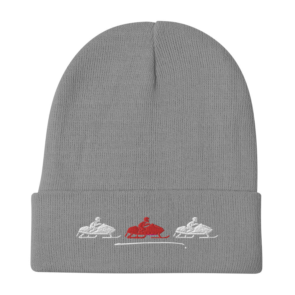 Snowmobiling | Embroidered Beanie