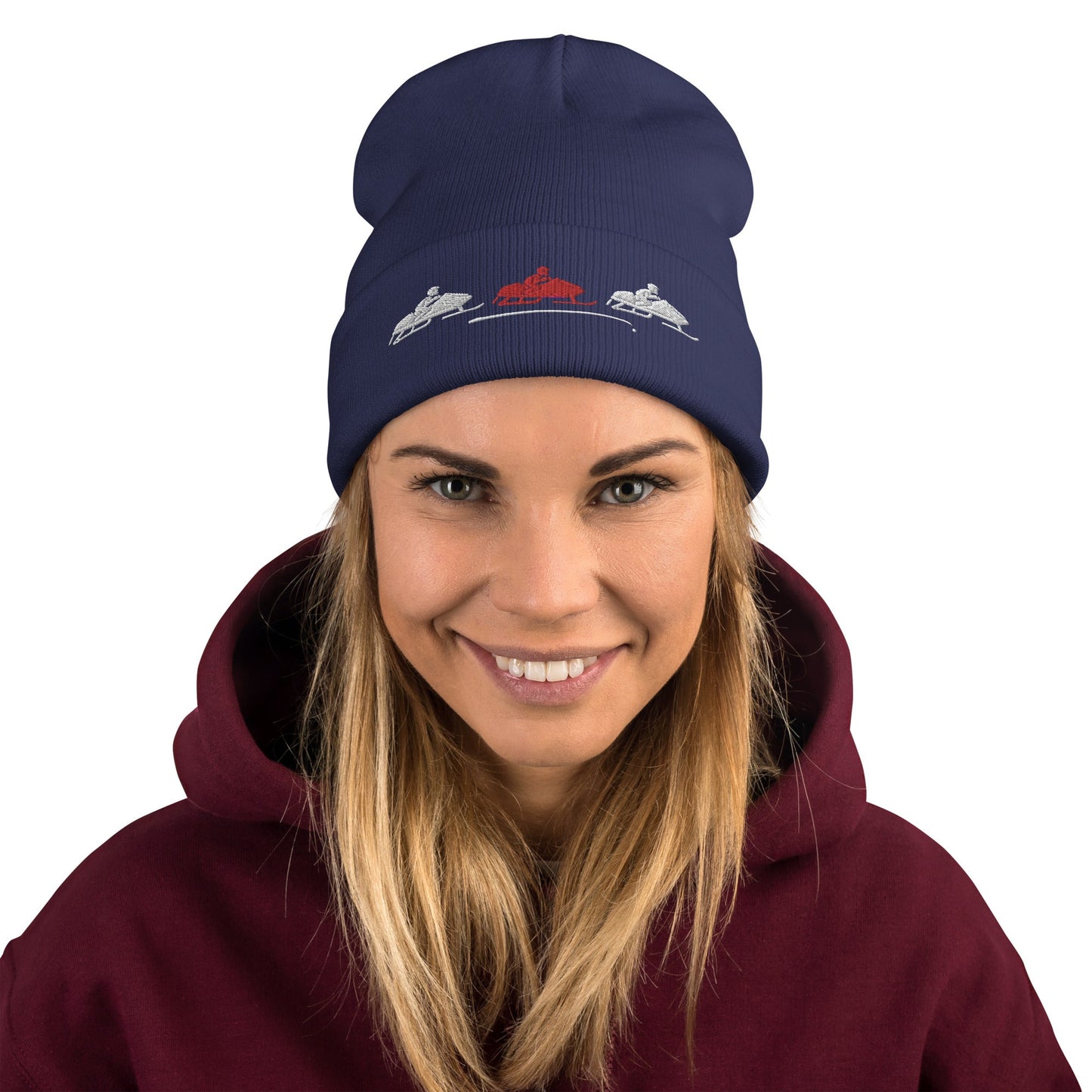 Snowmobiling | Embroidered Beanie