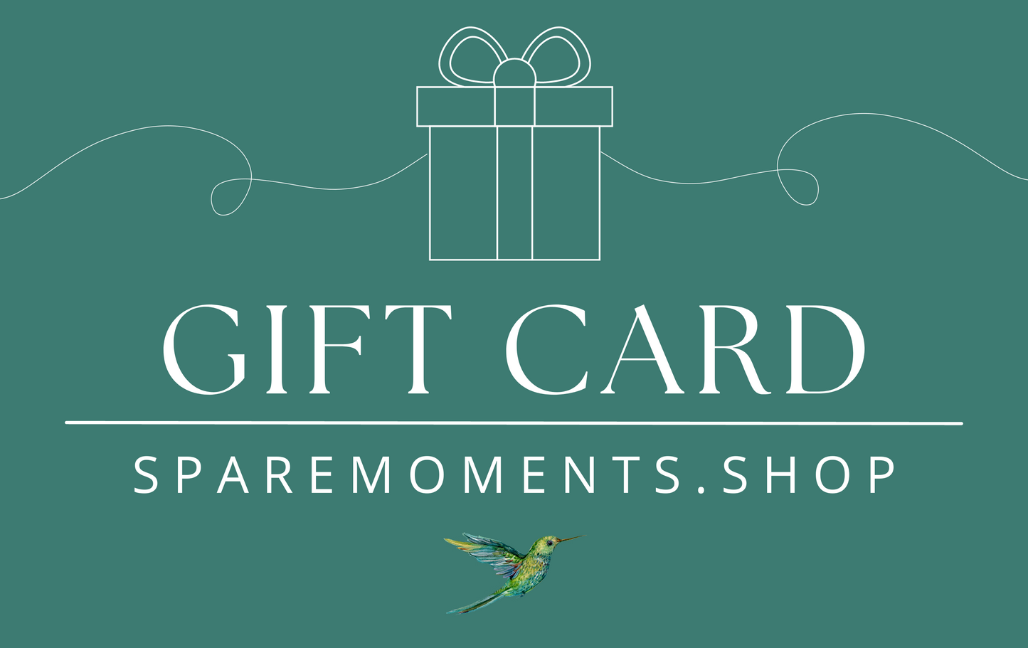 Spare Moments Digital Gift Card