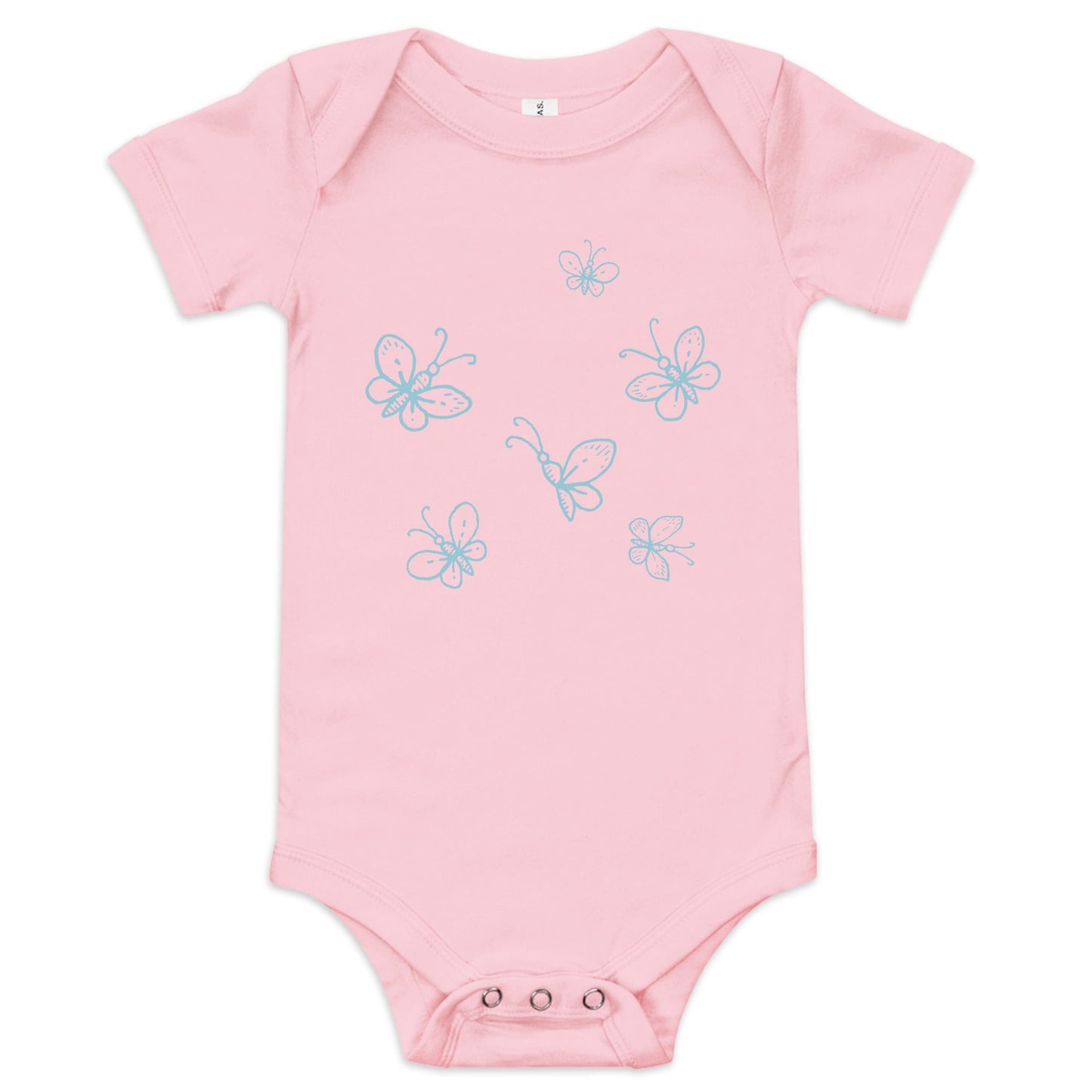 Spring Butterflies | Baby short sleeve one piece