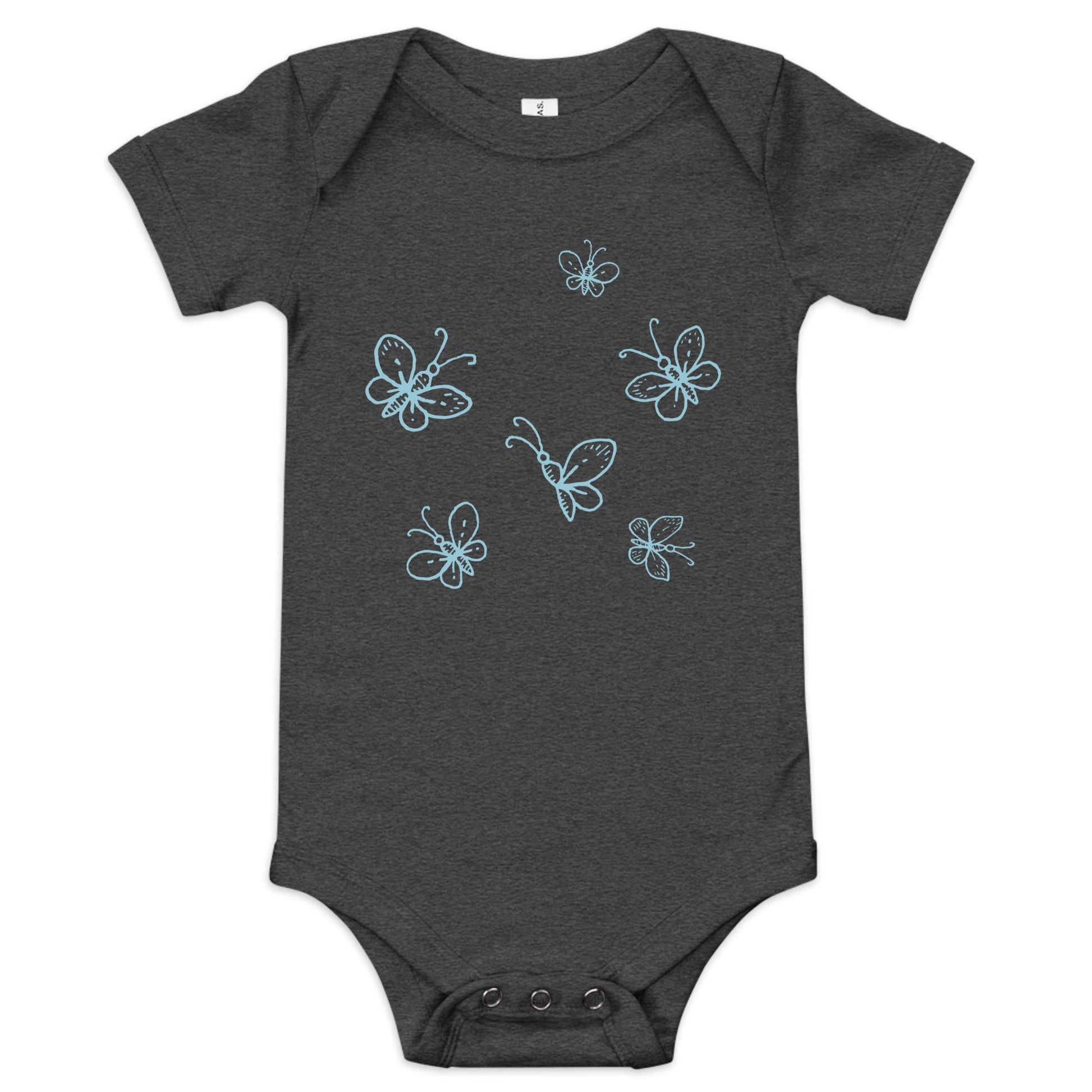 Spring Butterflies | Baby short sleeve one piece