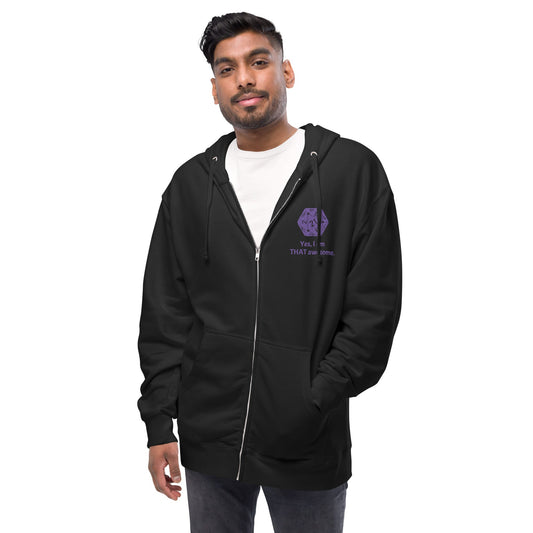 THAT Awesome | Unisex fleece zip up hoodie