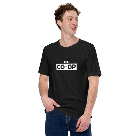 THE CO-OP white middle | Unisex t-shirt
