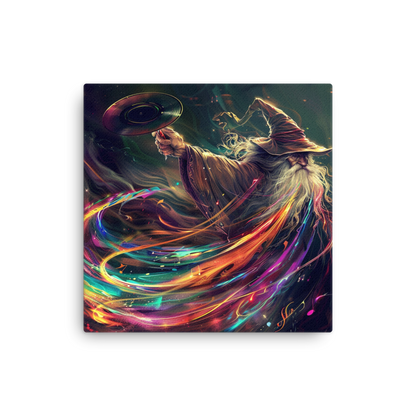 Epic Rock Wizard | Thin Canvas