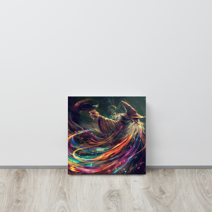 Epic Rock Wizard | Thin Canvas