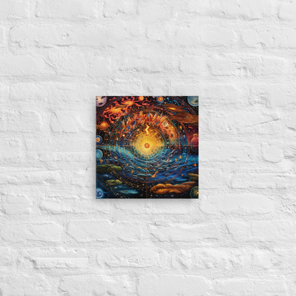 Fantastical Chart  1 | Thin canvas